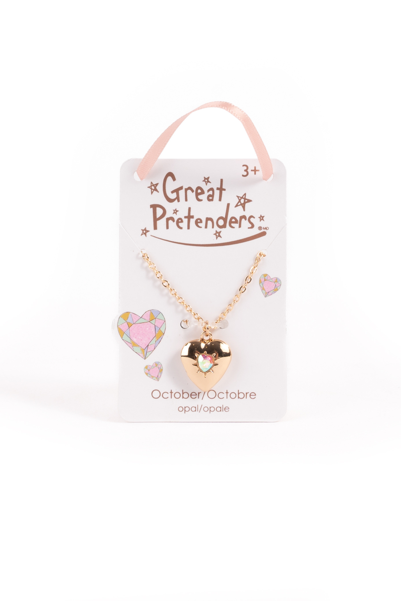 Birthstone Heart Lockets