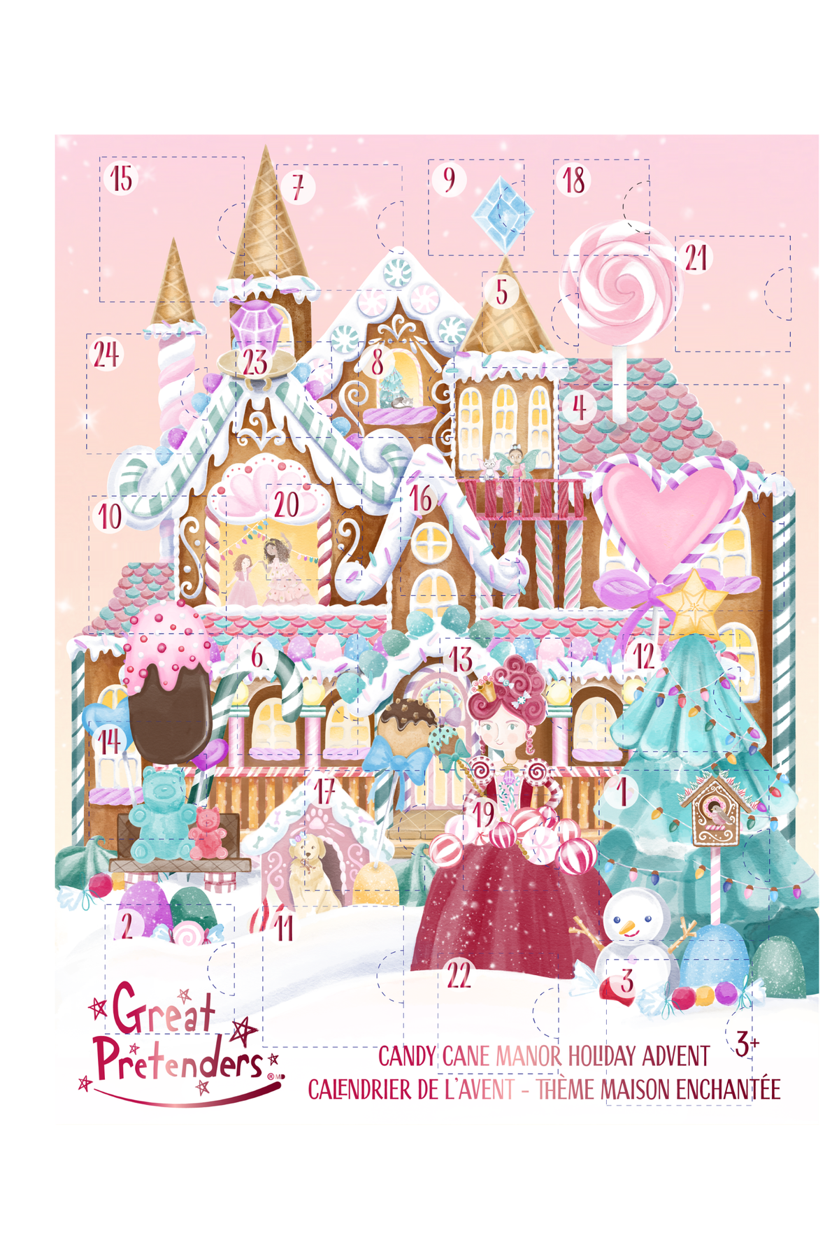 Candy Cane Manor Holiday Advent Calendar