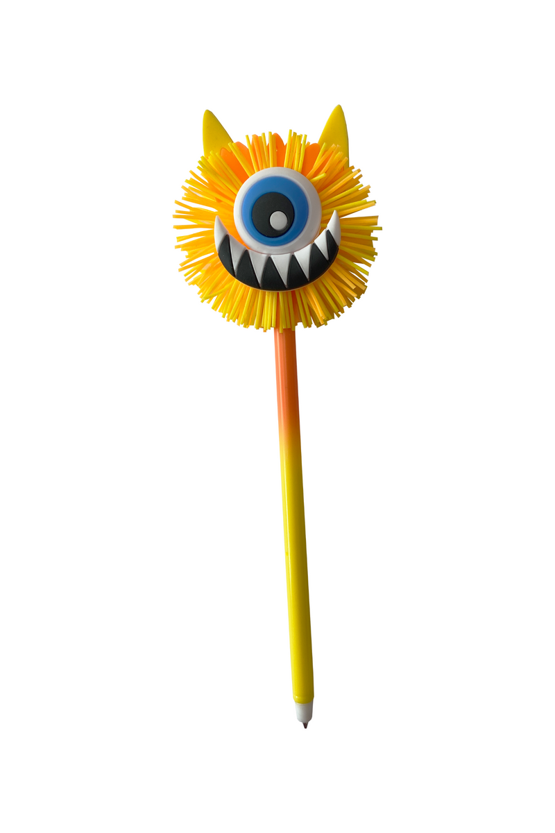 Mighty Monster Pens, 6pcs Assorted