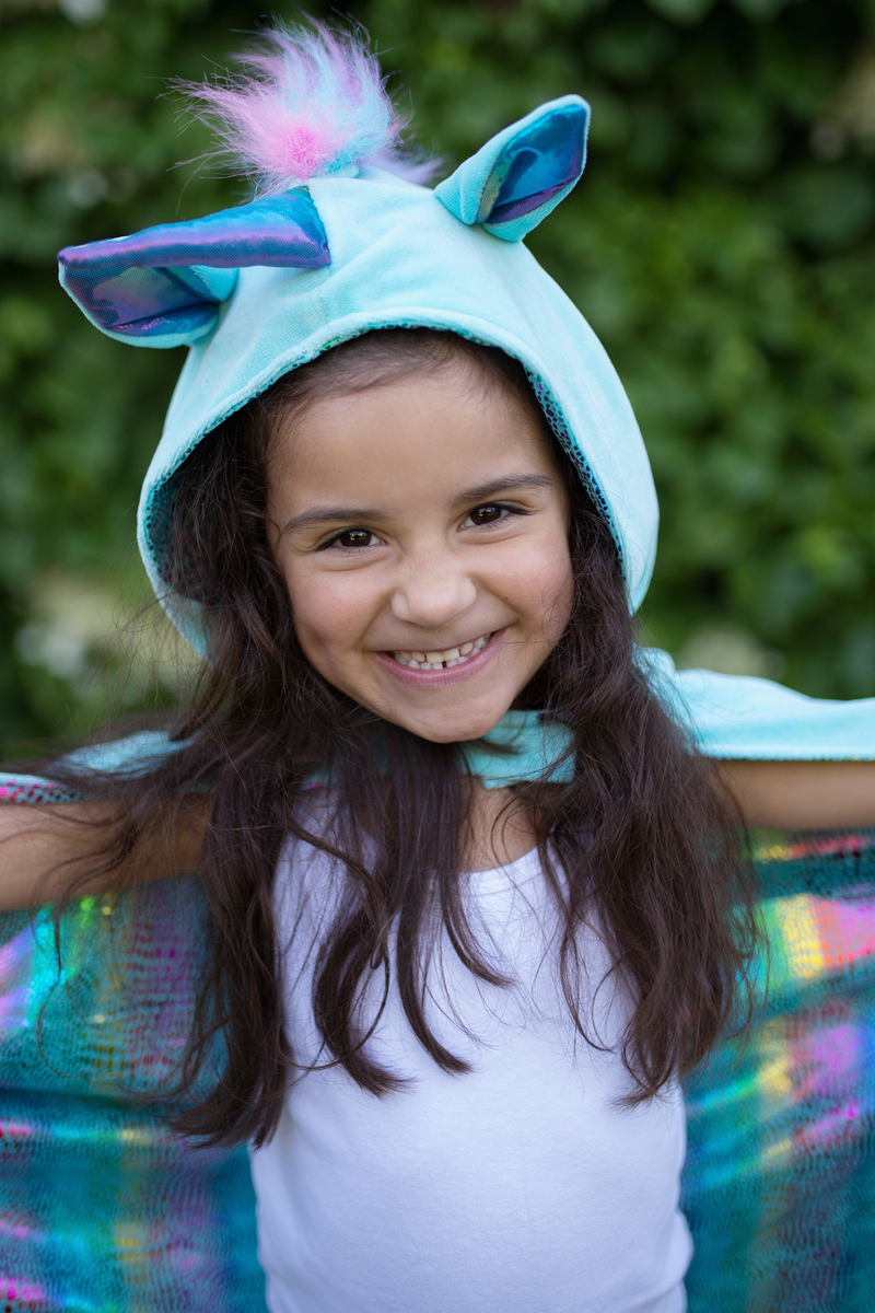 Reversible Unicorn Dragon Cape