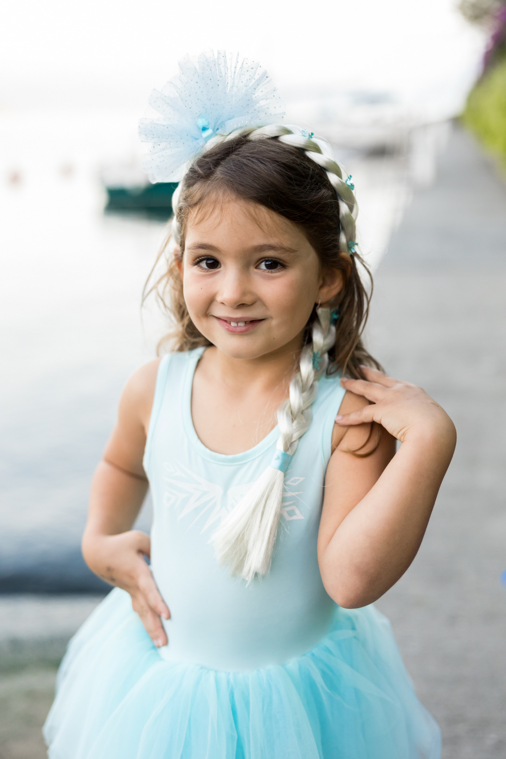 tutu blue dress Sisters Forever Ballet Tutu Dress Size 3-4