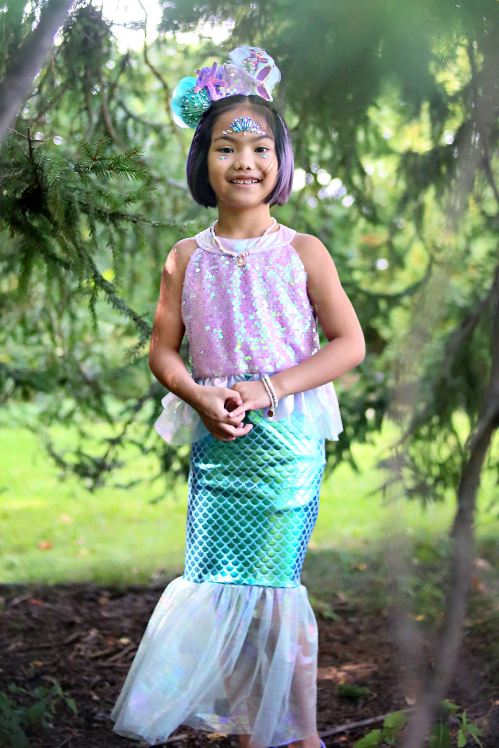 Mermaid dress 2025 little girl