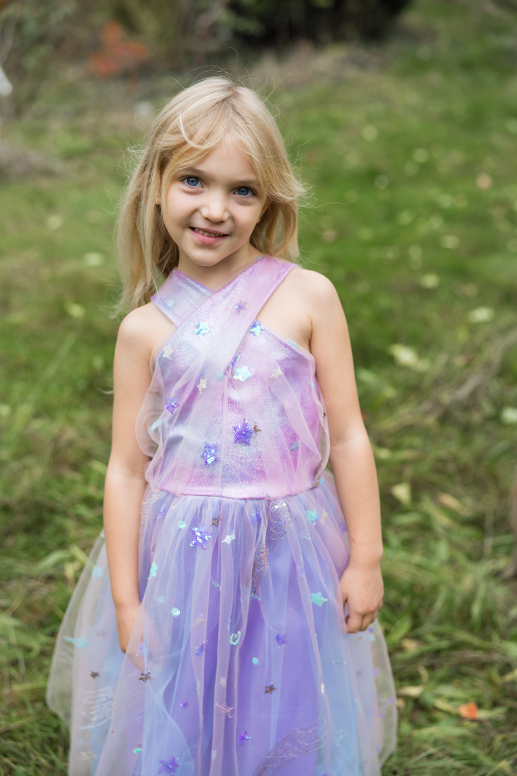 purple fairy dress Fantasy Costume Moonlit Orchid Elven Cosplay with whimsical updates such as a handkerchief hem Purple Woodland Fairy Toddler Costume
