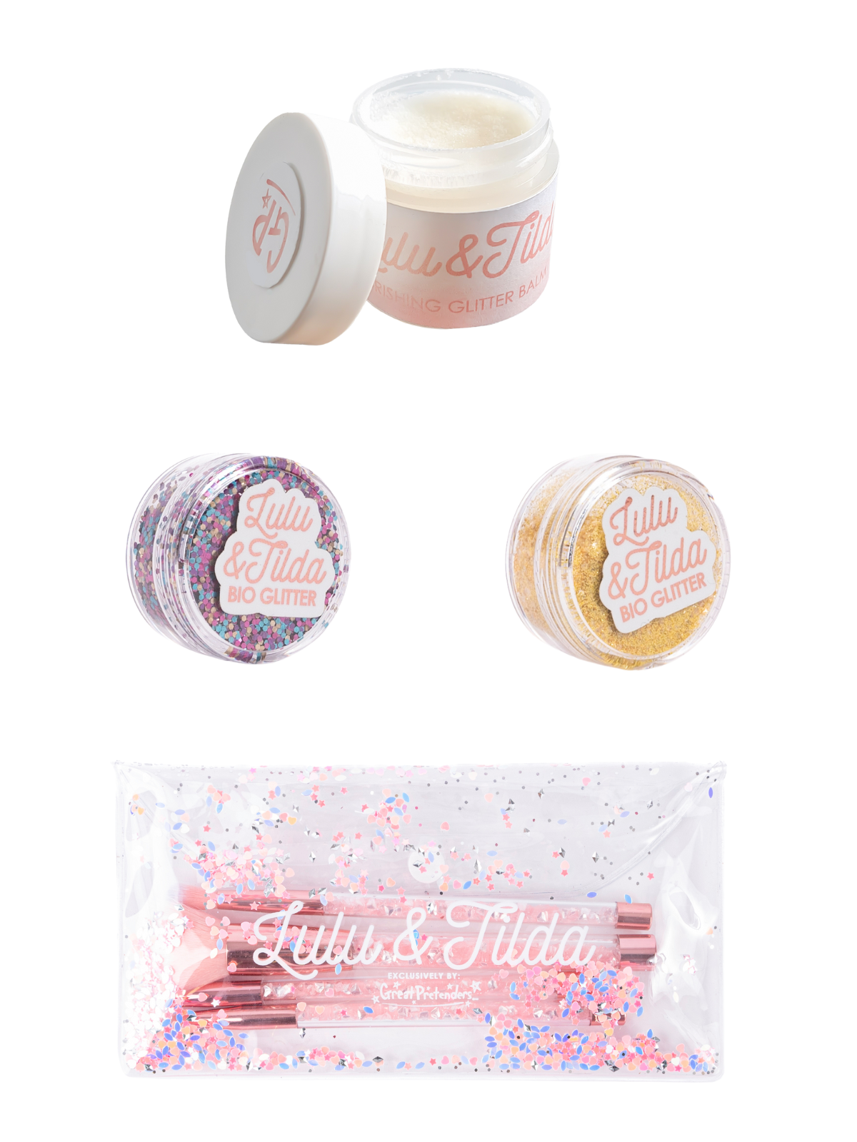 Nourishing Glitter Glam Girls 4pc Bundle