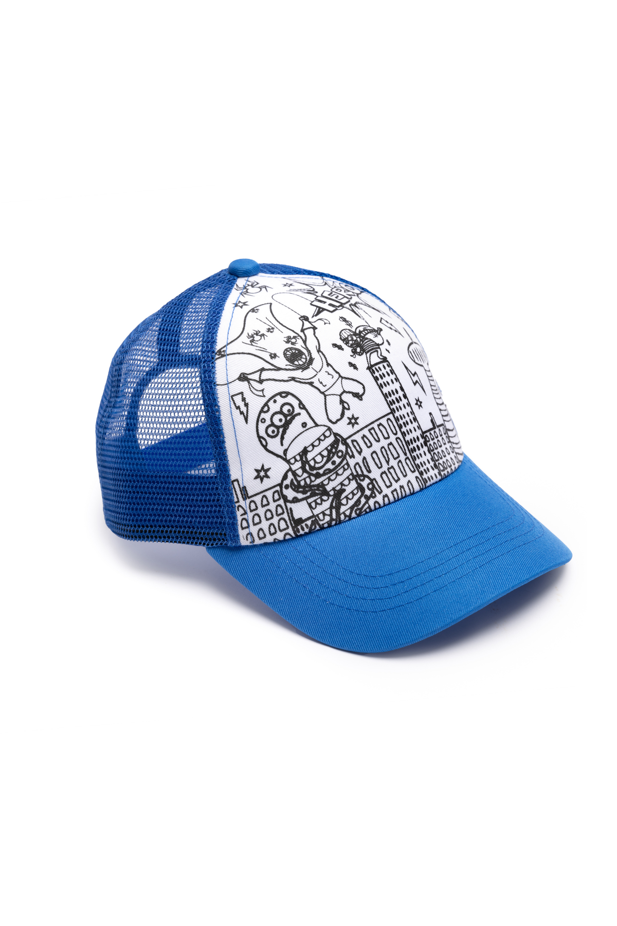 Superhero Colour-in Ball Cap