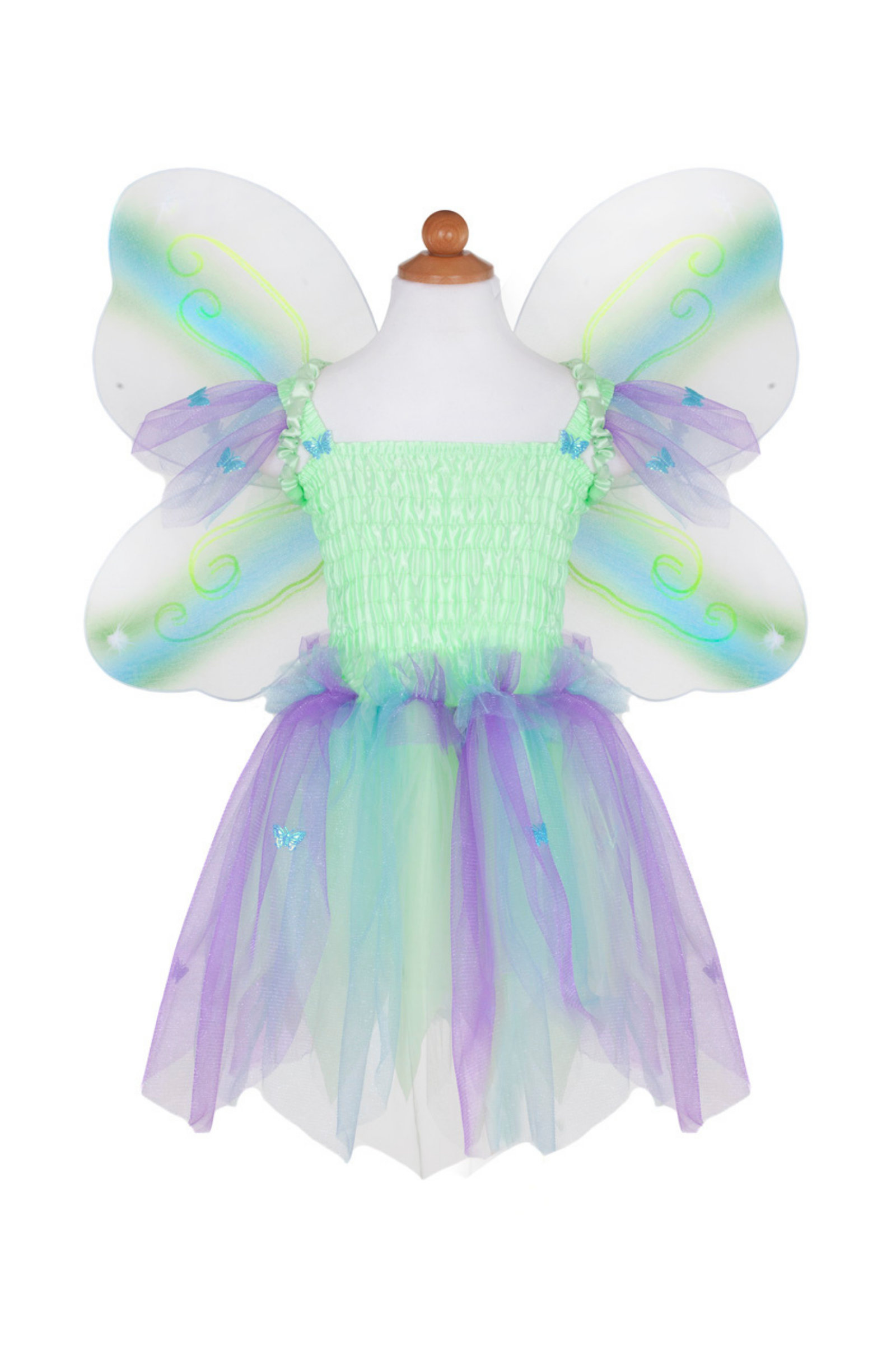 Butterfly Dress w/Wings & Wand