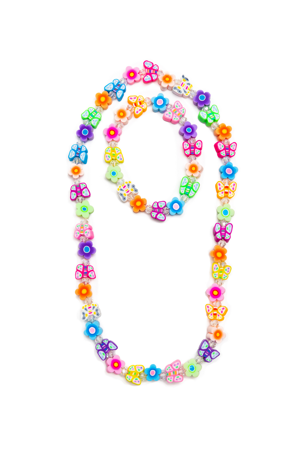 アクセサリー glitter necklace bracelet set Amazon.com: Girls Glitter Butterfly Jewelry Set - Toddler