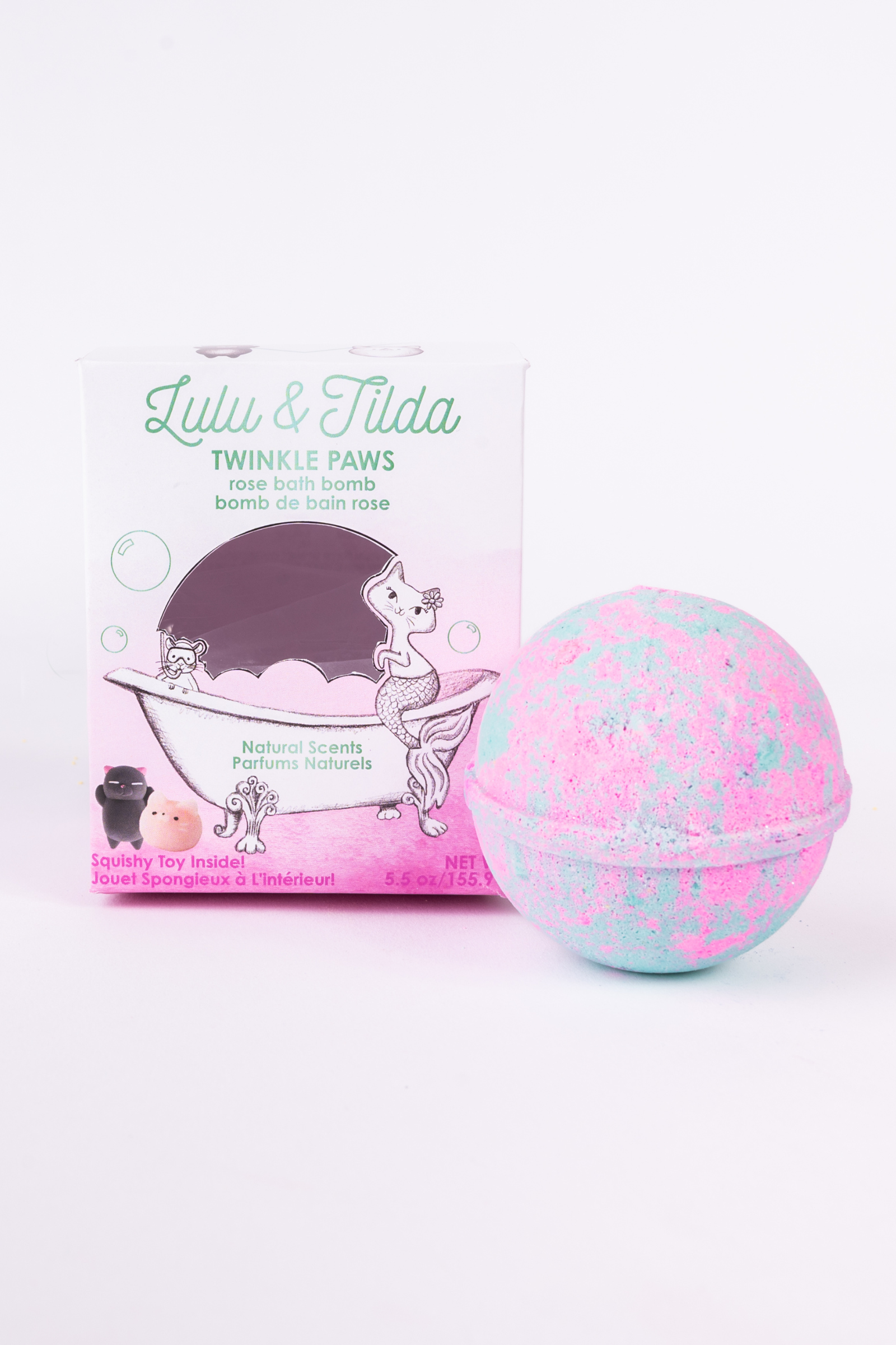 Bath Bomb with Surprise Squishie Inside-Bath Bomb-Retail-Great Pretenders USA