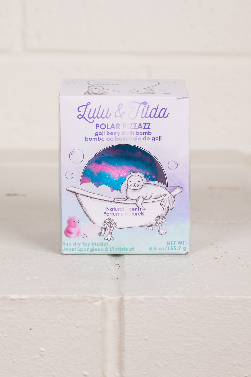 Bath Bomb with Surprise Squishie Inside