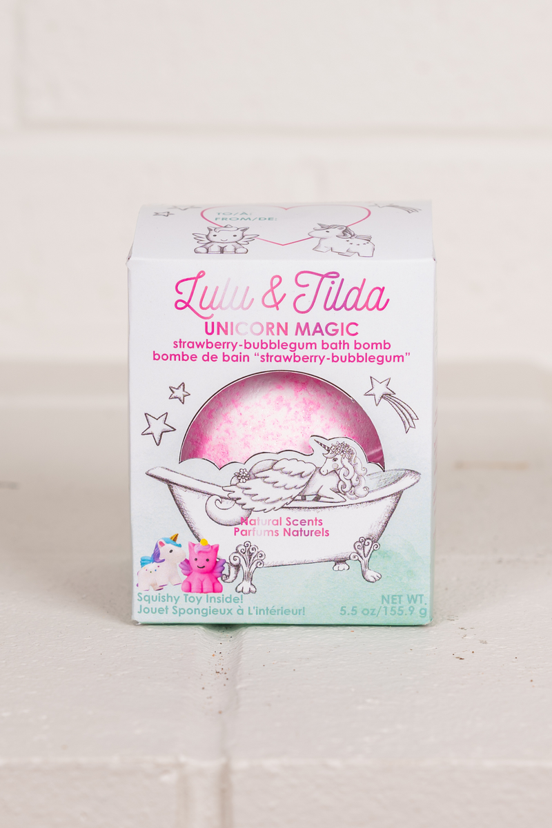 Bath Bomb with Surprise Squishie Inside