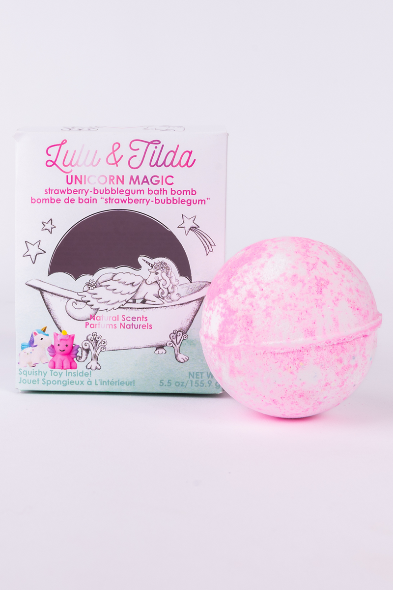 Bath Bomb with Surprise Squishie Inside