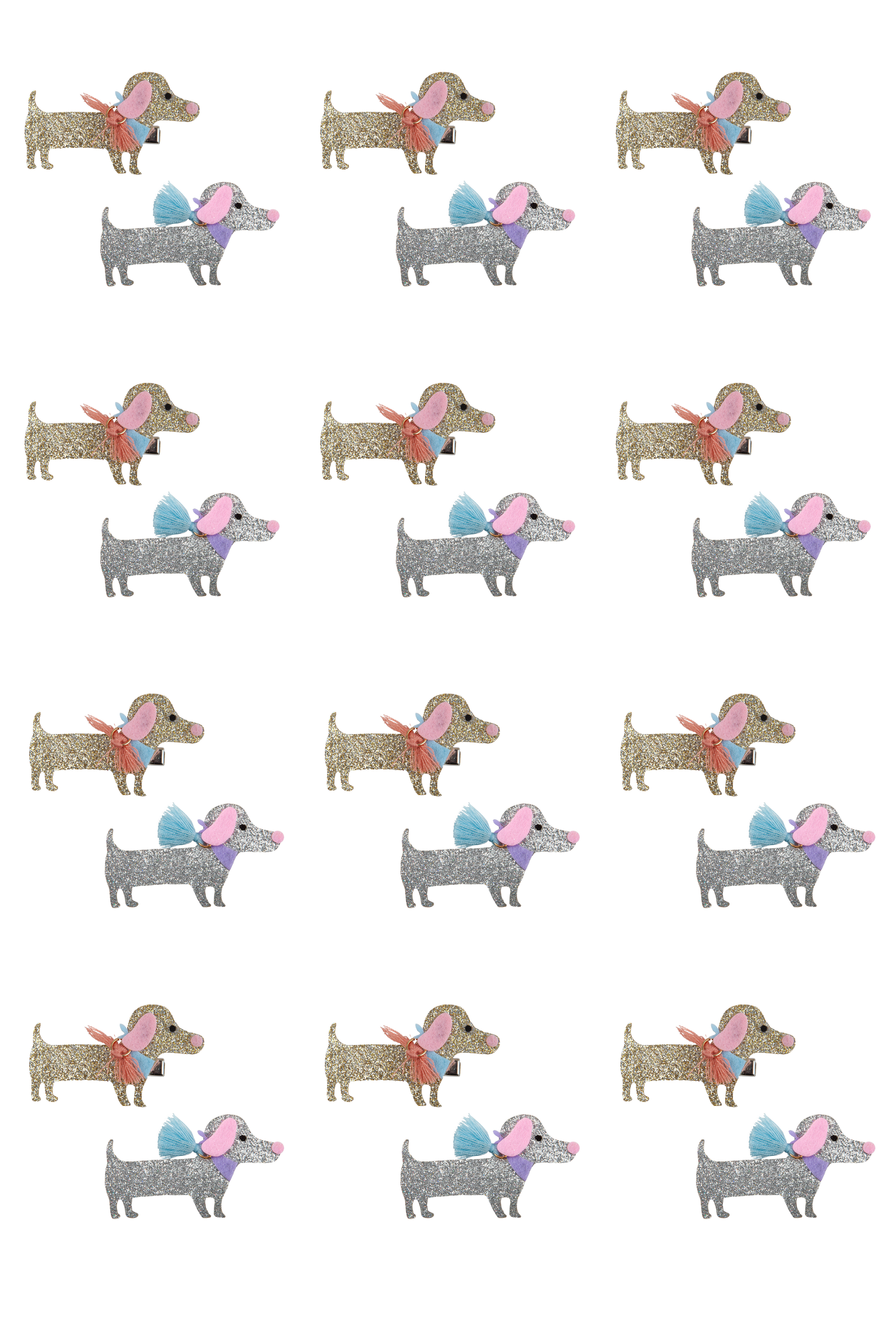 Boutique Dachshund Hairclips Bundle