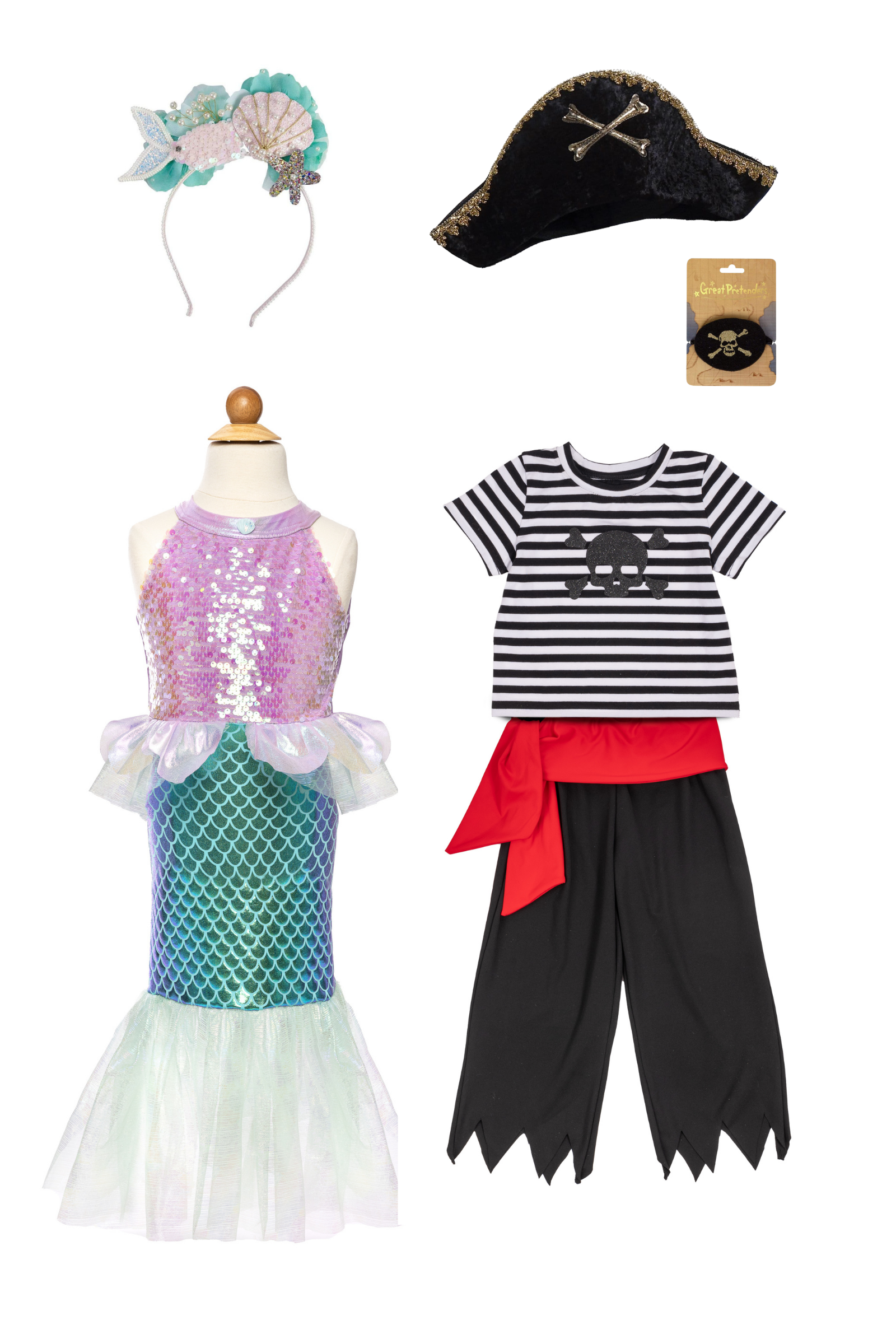 Pirate & Mermaid Group Costume