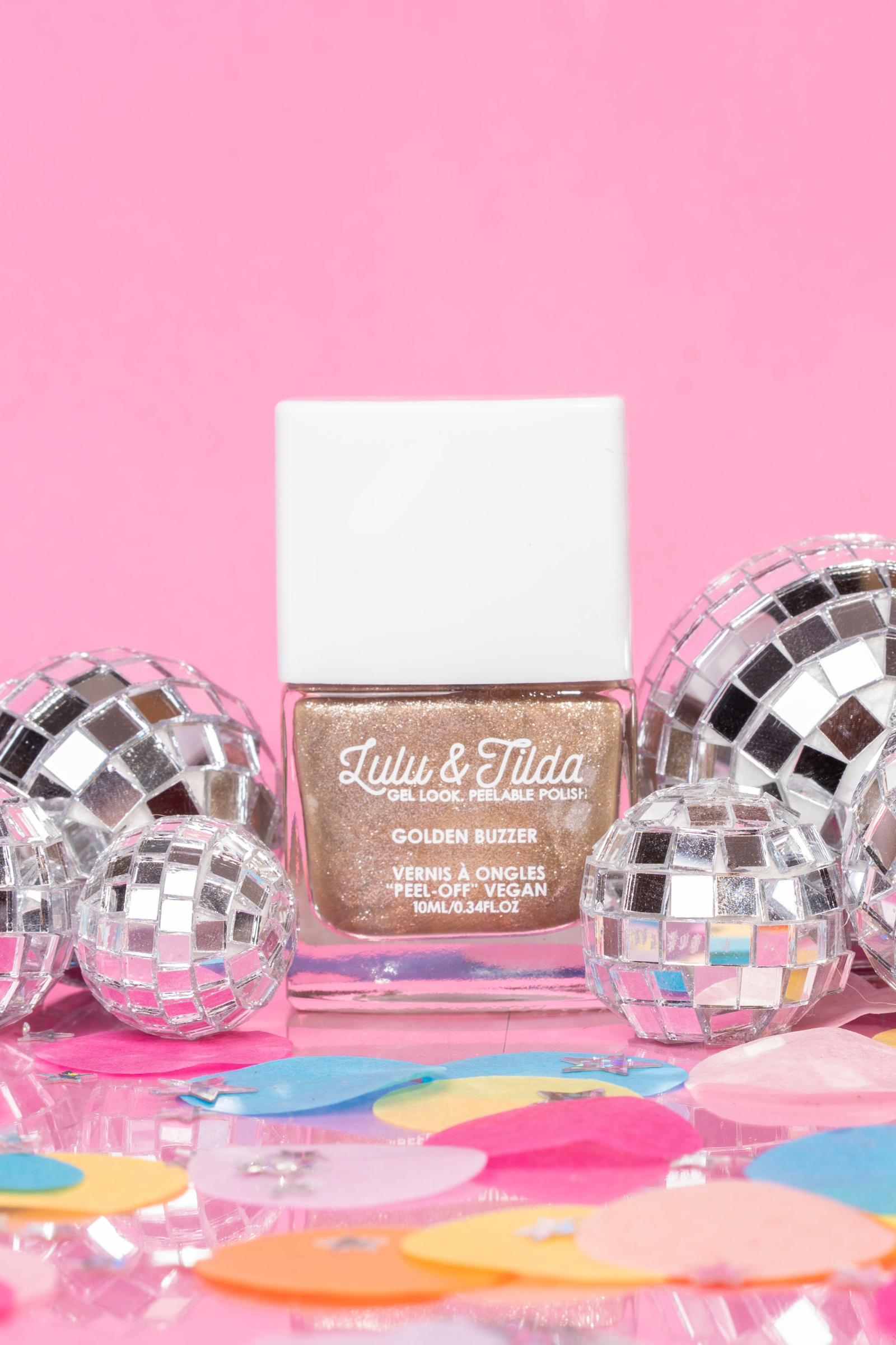 Golden Buzzer Peelable Nail Polish