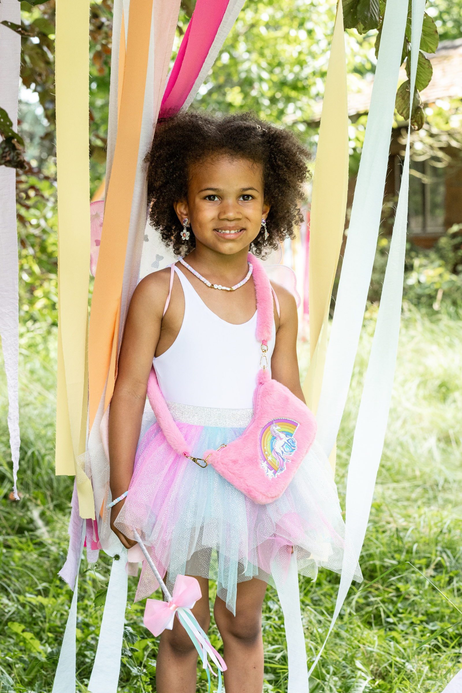 Rainbow Cuddle Crossbody Purse