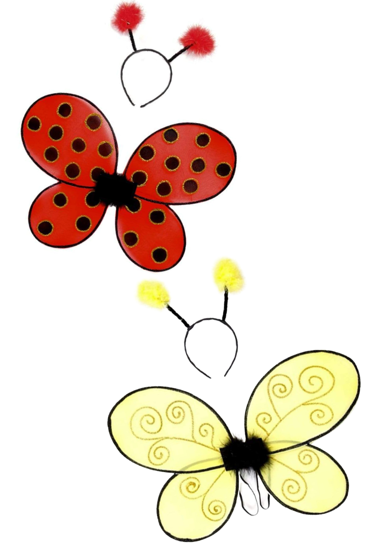 Ladybug and Bumblebee Wings Bundle