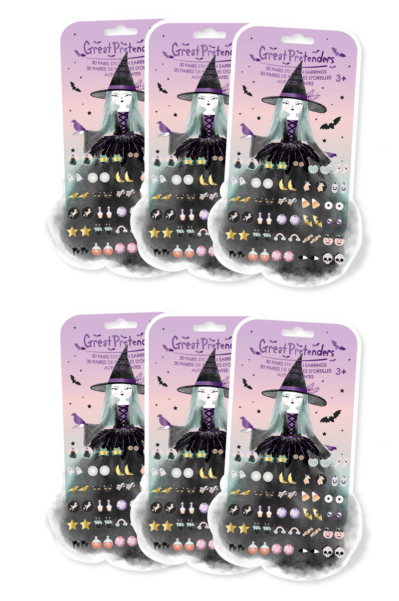 Mesmerizing Natasha Halloween Sticker Earrings Bundle