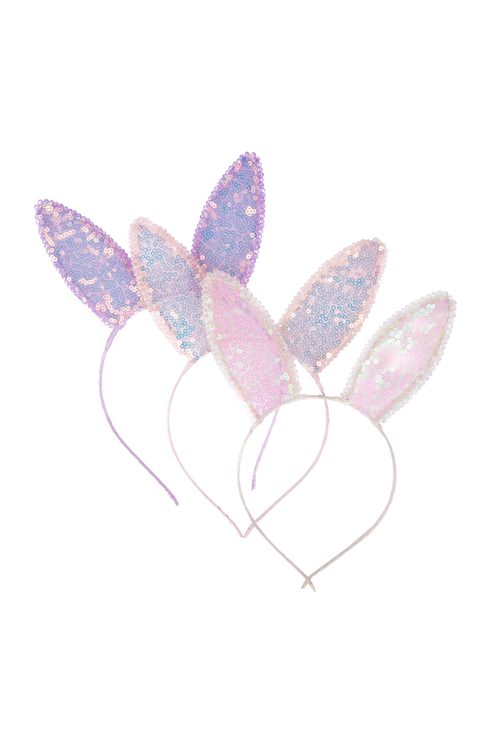 Bedazzled Bunny Ears, 3pcs Assorted