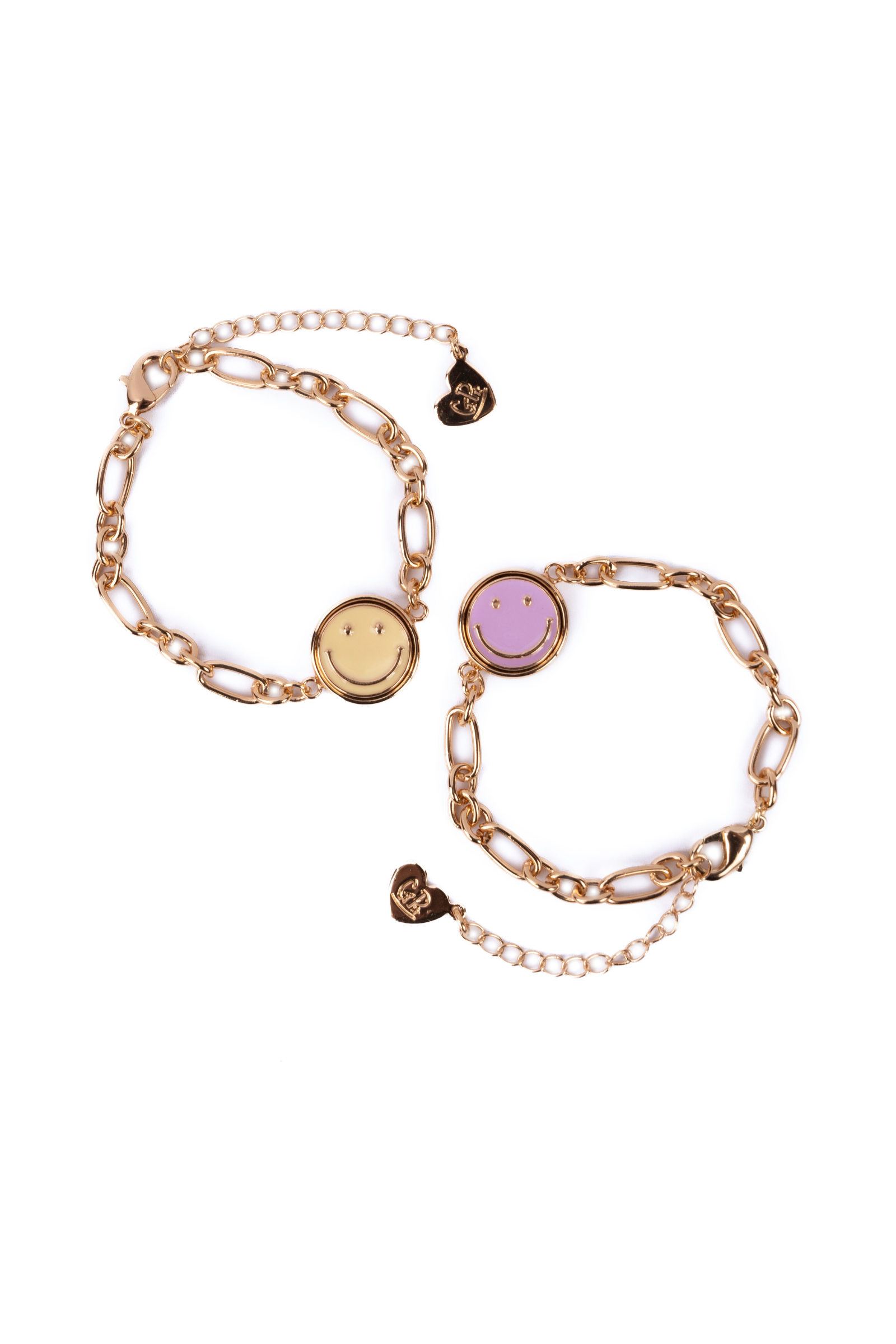 Boutique Chic All Smiles Spinner Bracelet Set, Assorted