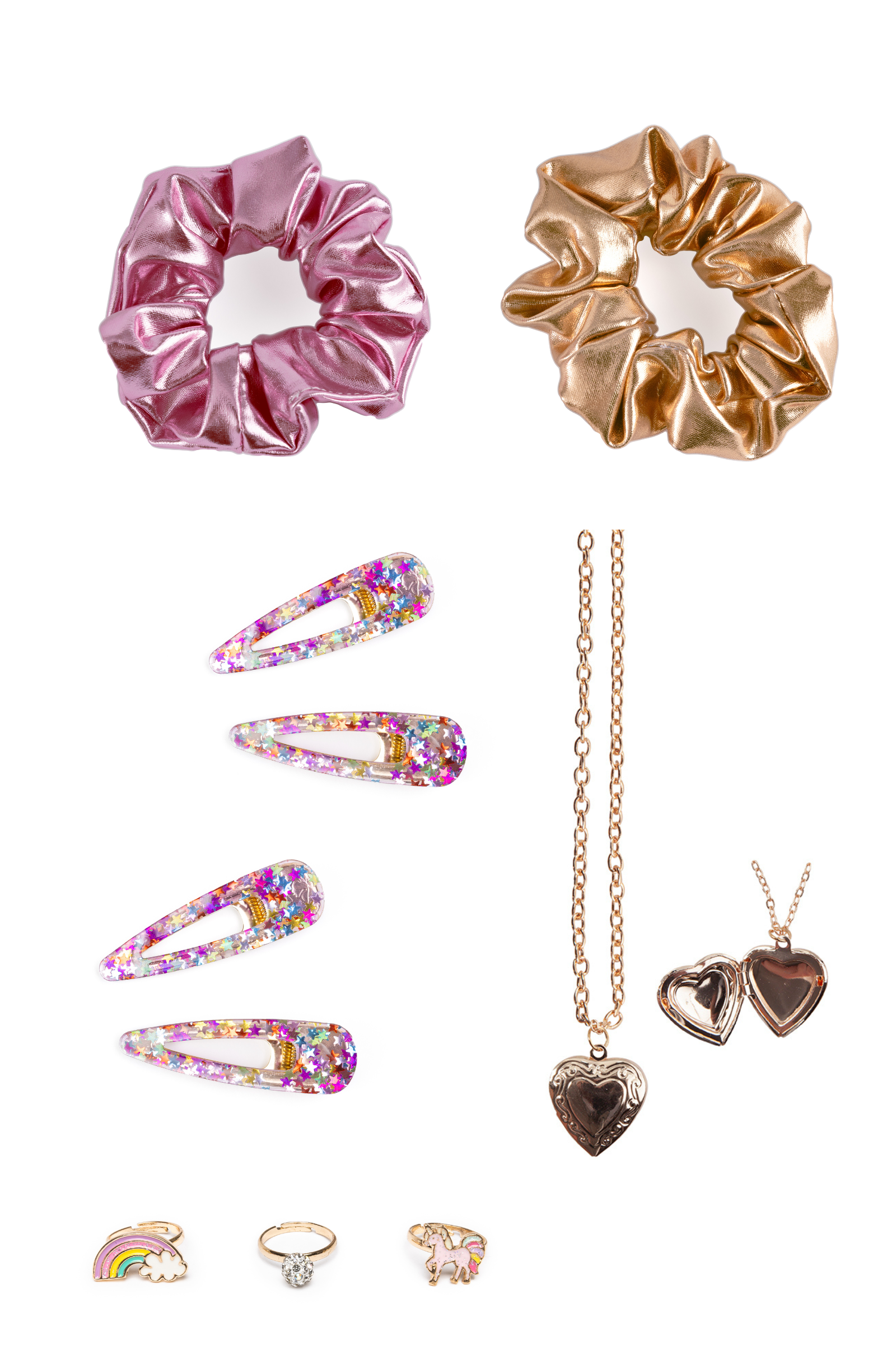 Elegant Golden Accessories Bundle