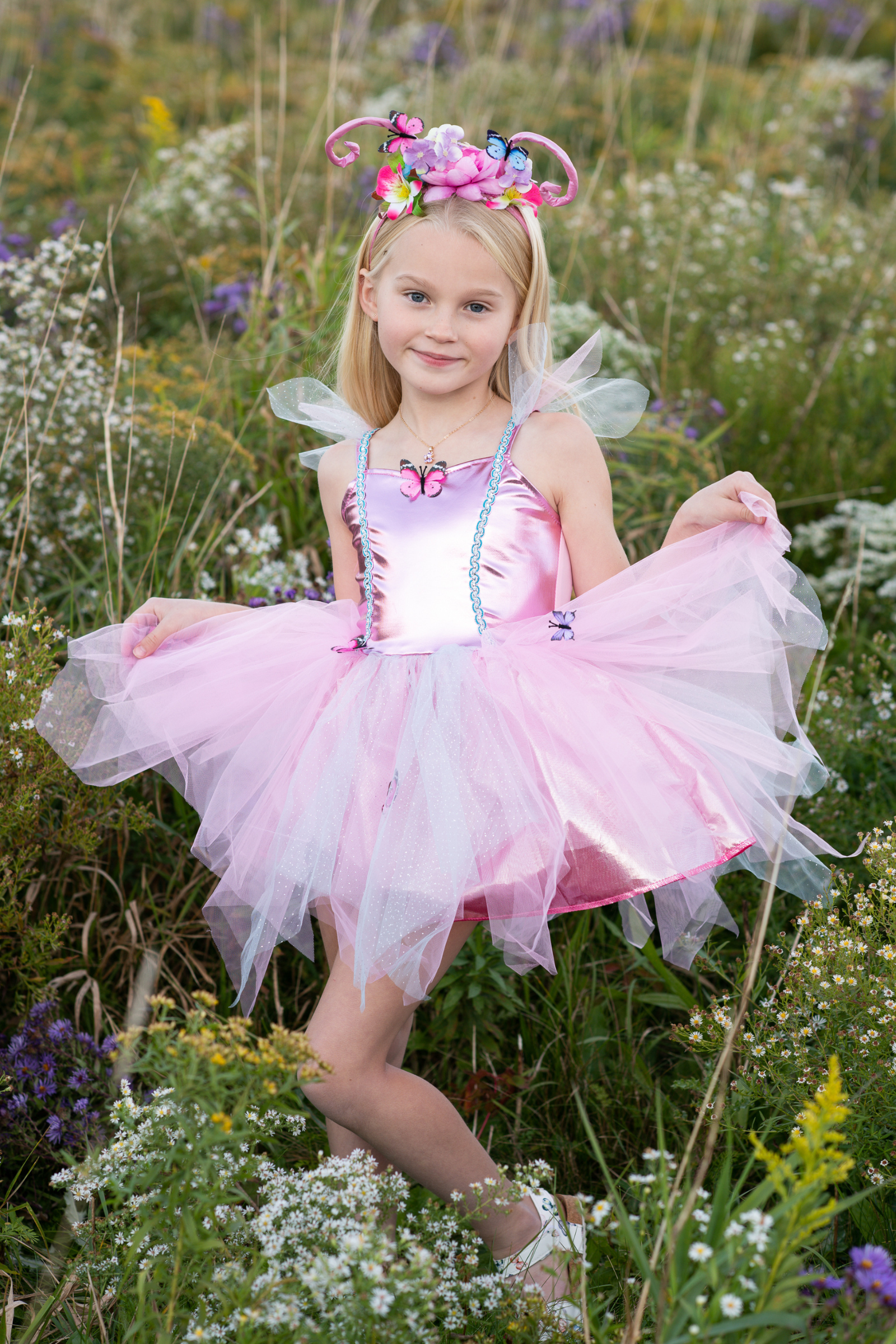 Butterfly top dress shop