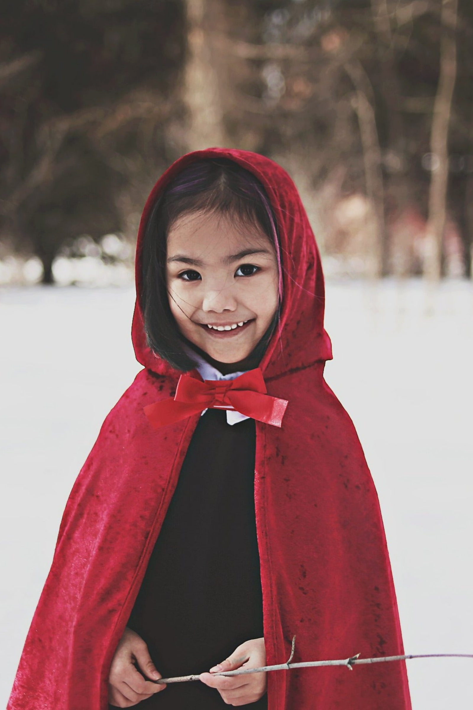 Red riding top hood cape