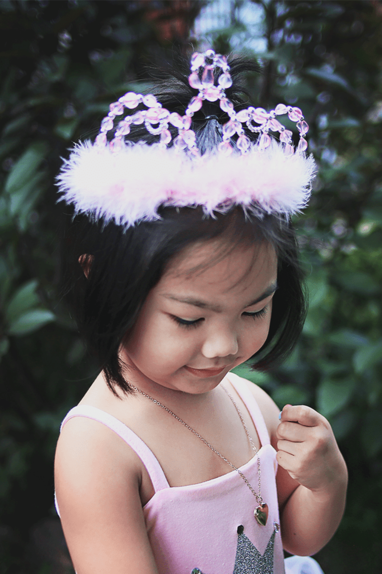 Tiara Princess Pink Silver
