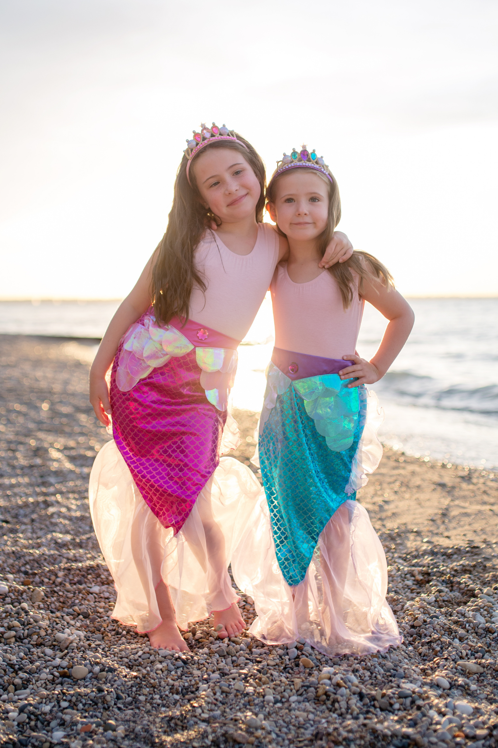 Mermaid Glimmer Skirt Set with Headband-Skirts & Tutus-Retail-Great Pretenders USA