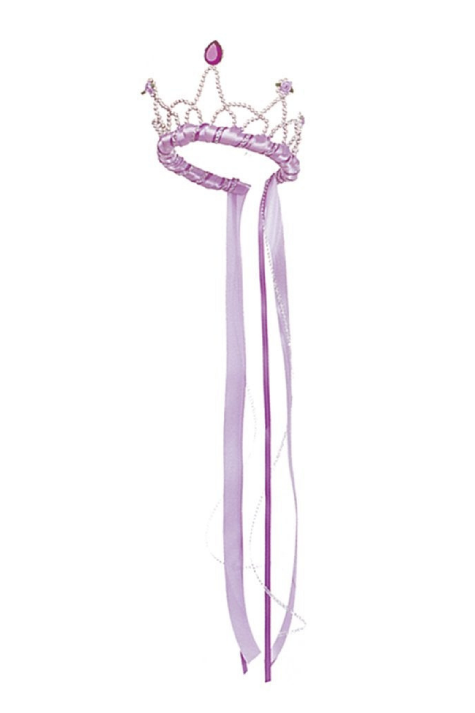 Ribbon Tiaras-Tiaras & Halos-Retail-Lilac-Great Pretenders USA