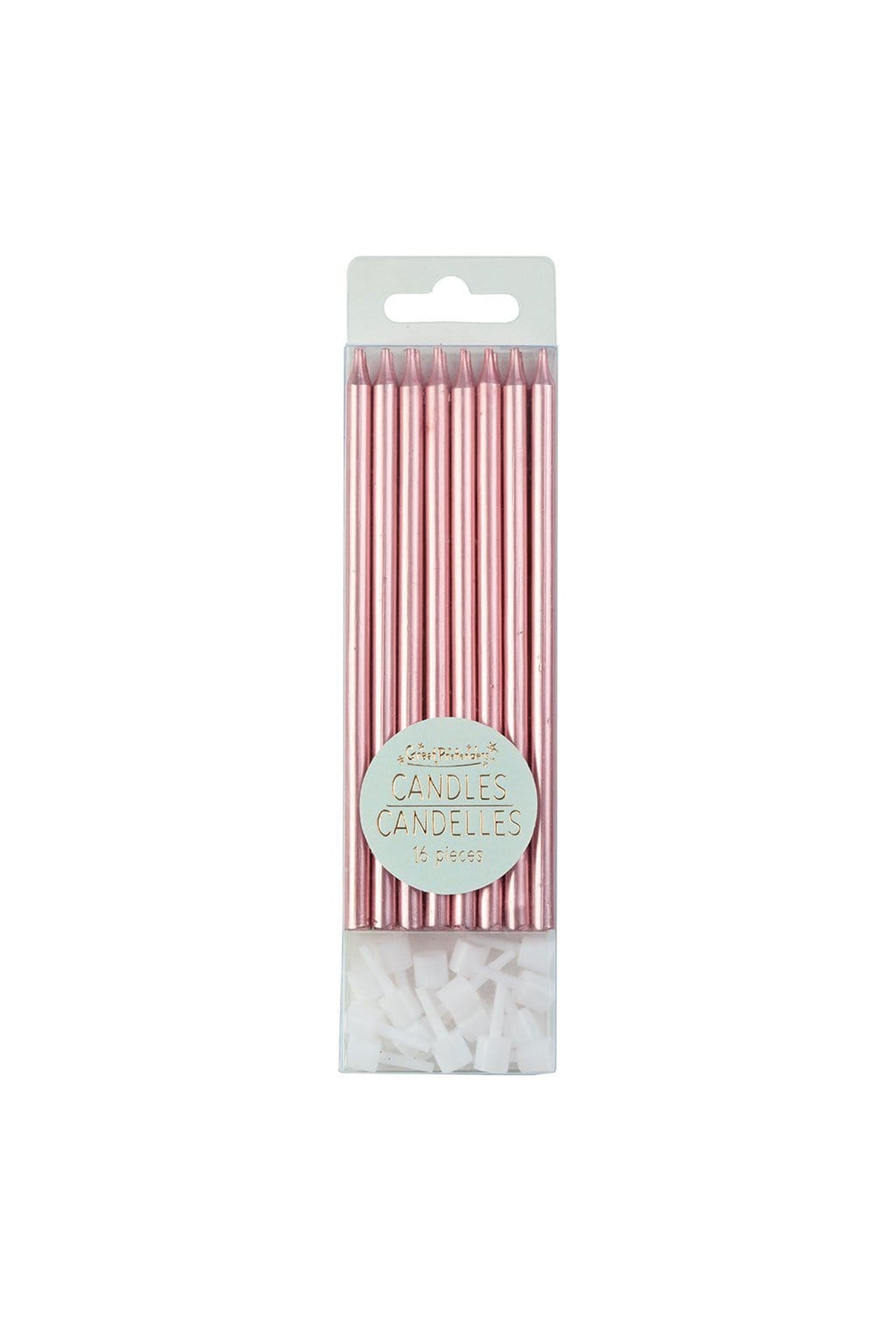 Tall Candles - Metallic - Party