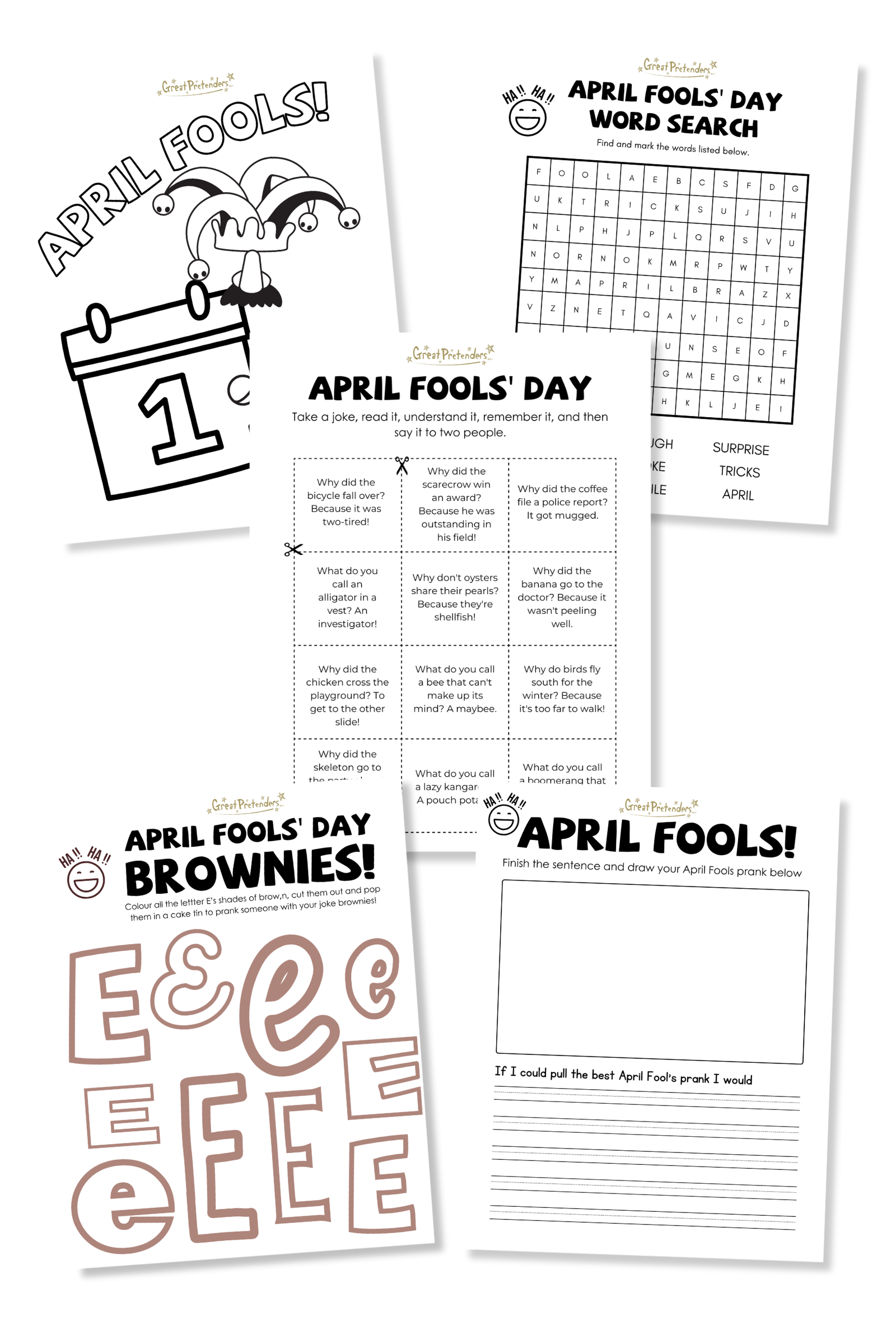 April's Fools Fun-Retail-Great Pretenders USA