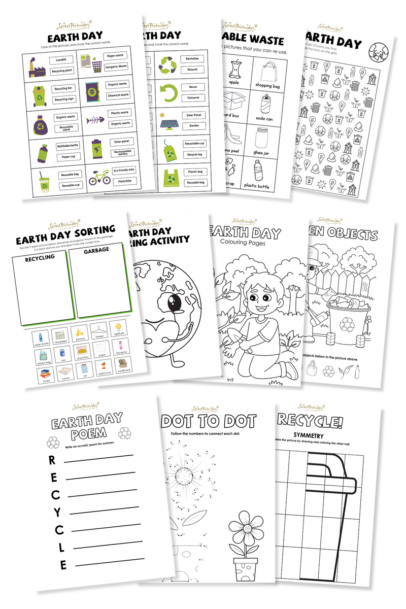 Earth Day Learning Materials-Great Pretenders-Great Pretenders USA