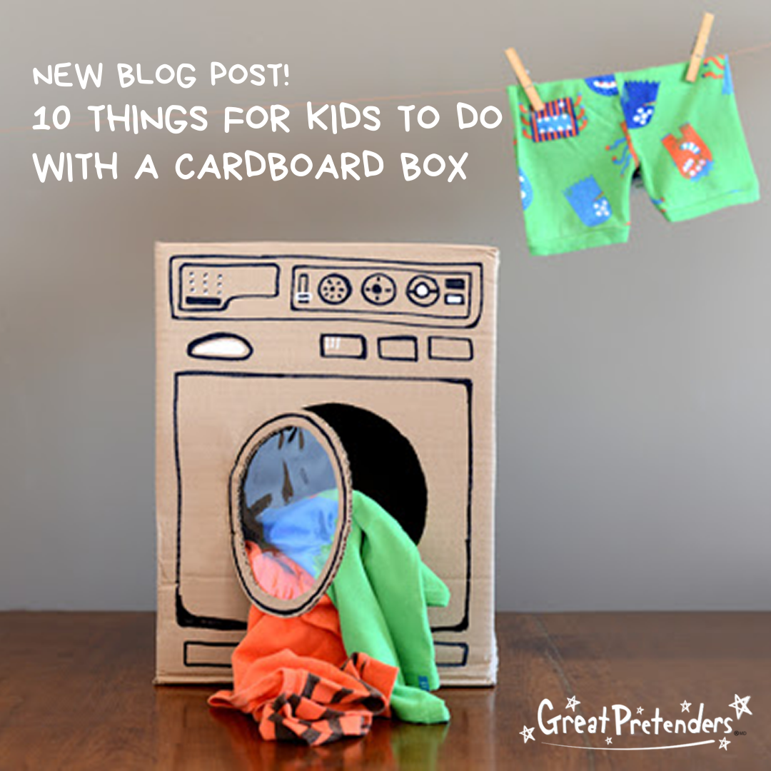 10 Things for Kids to do with a Cardboard Box
