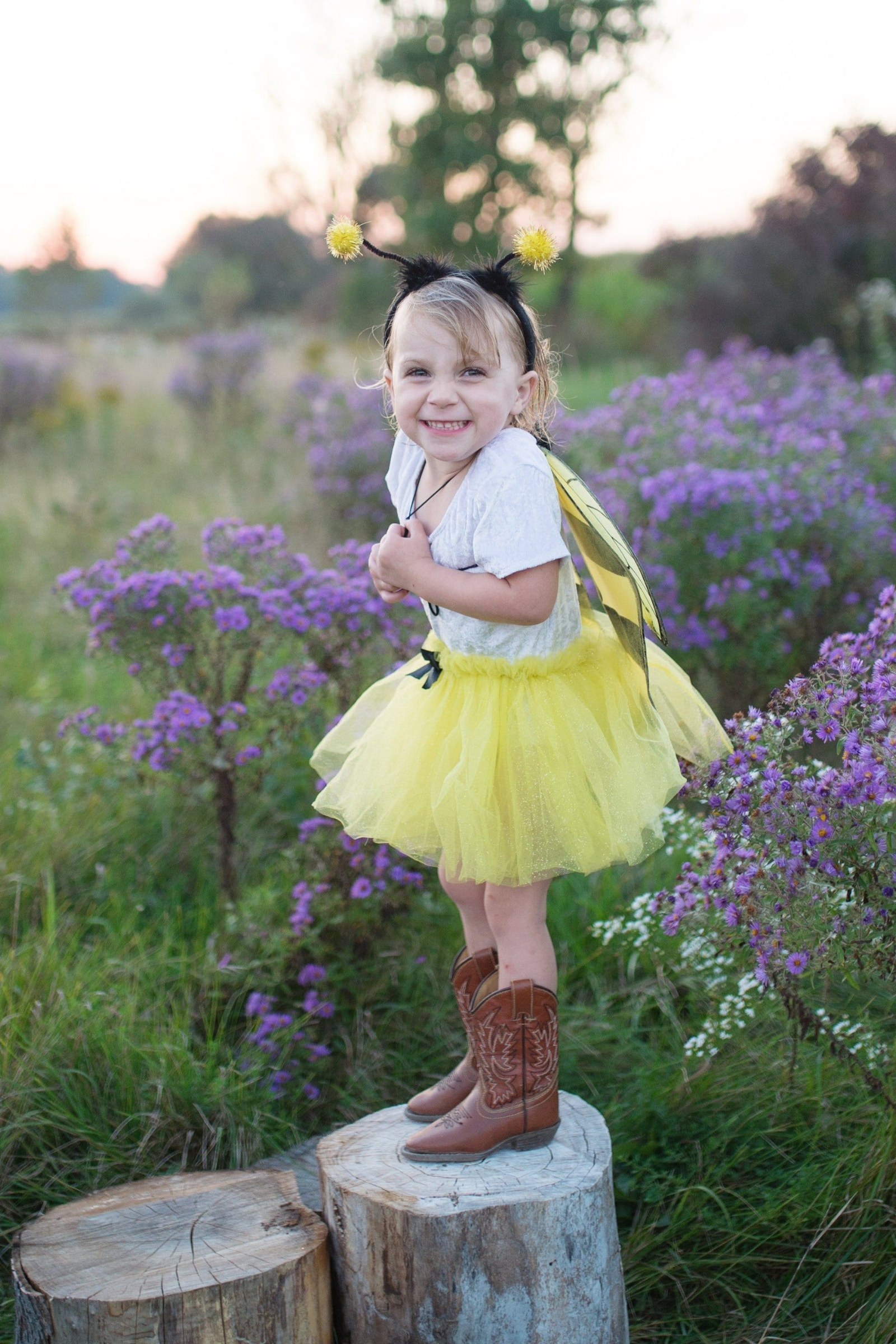 Dress Up Fun! Get the Glitter Bumblebee Set Sizes 4-6 for Your Kids Now! -  Bellaboo