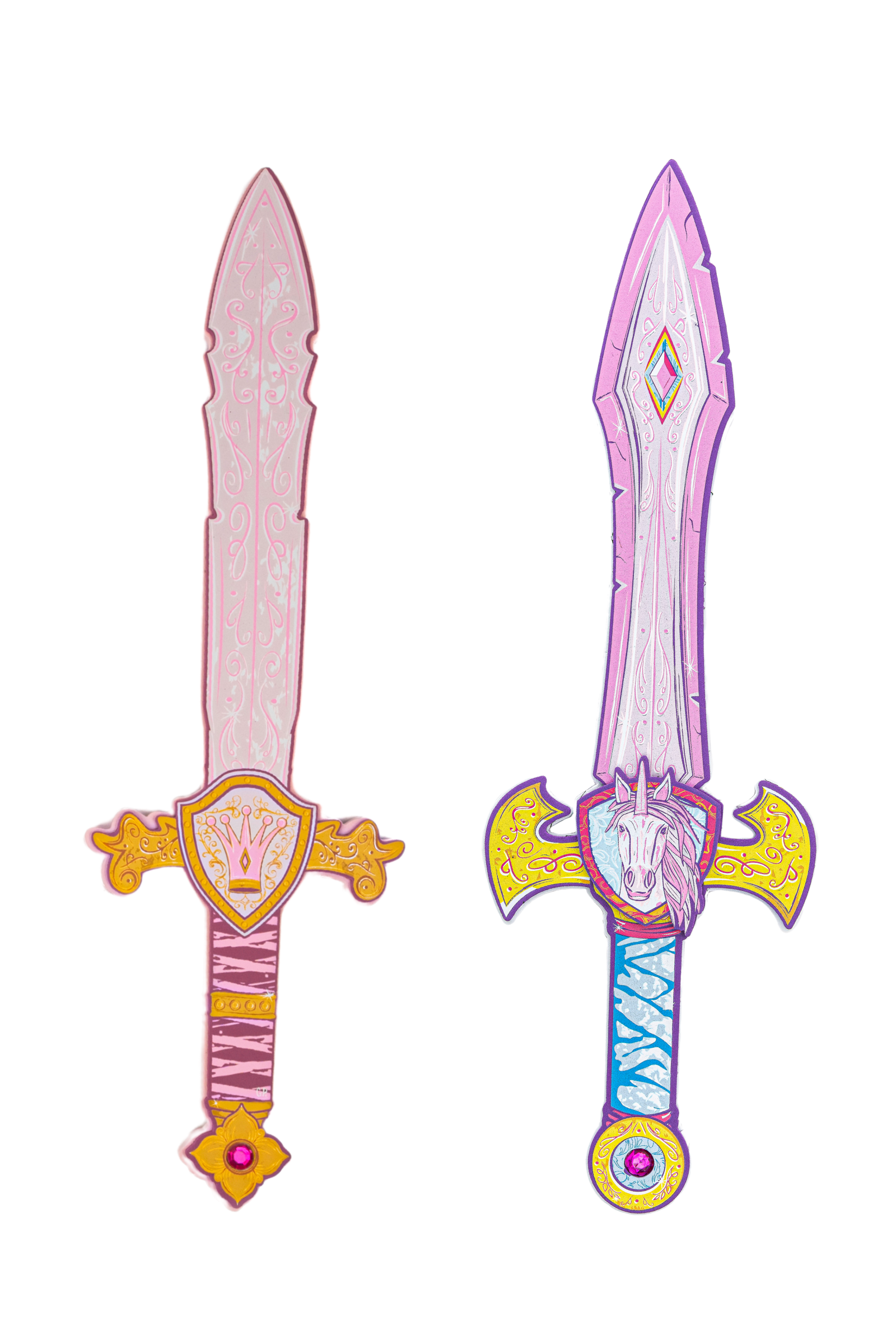 2 Piece Princess & Unicorn Power Sword Bundle