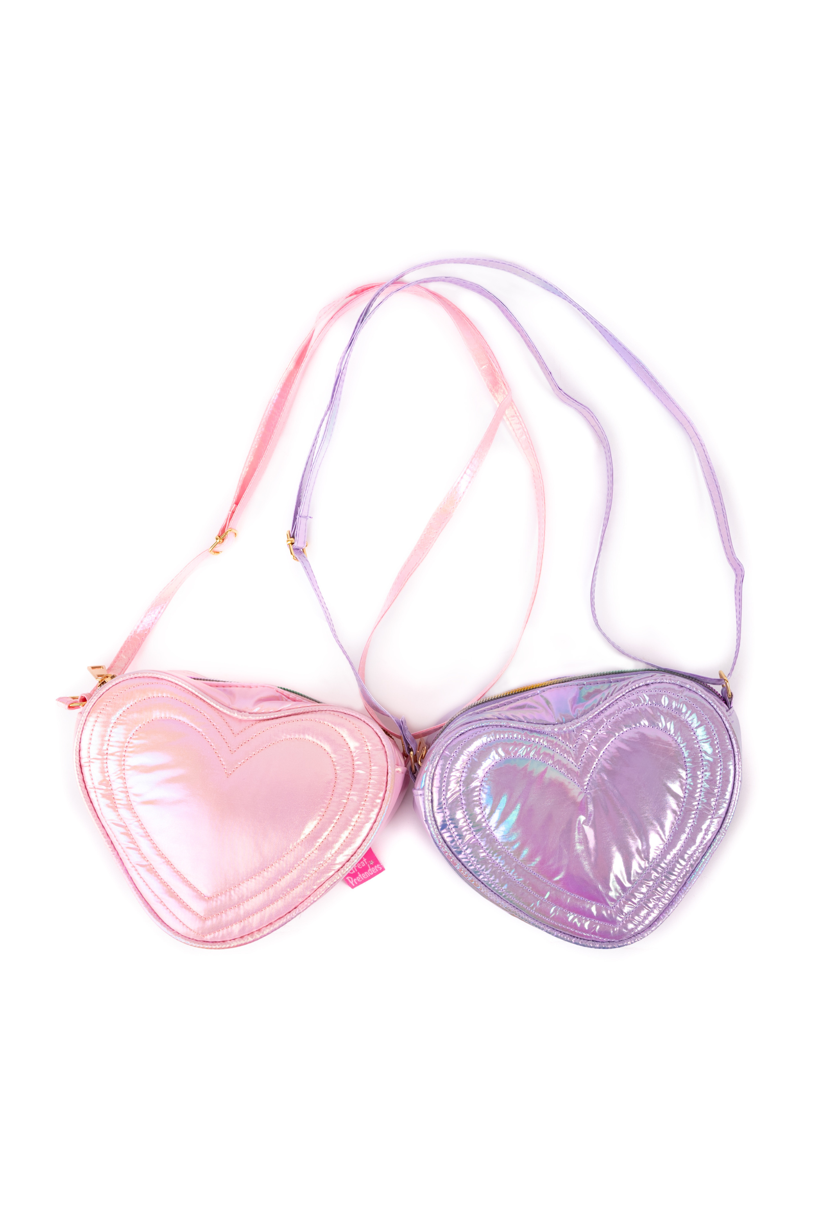 True Heart Cross Body Bags, 2pcs Assorted