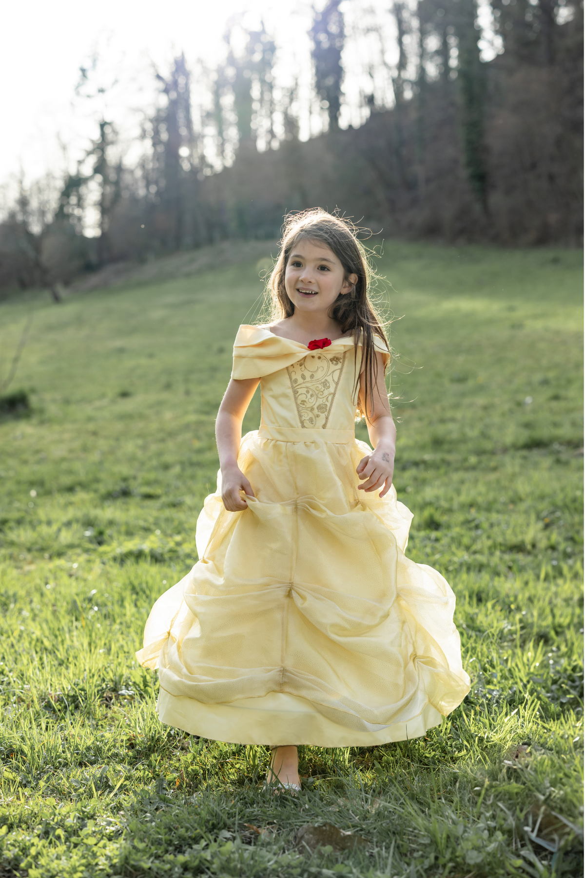 open lace back dress Once Upon a Princess Beauty Dress