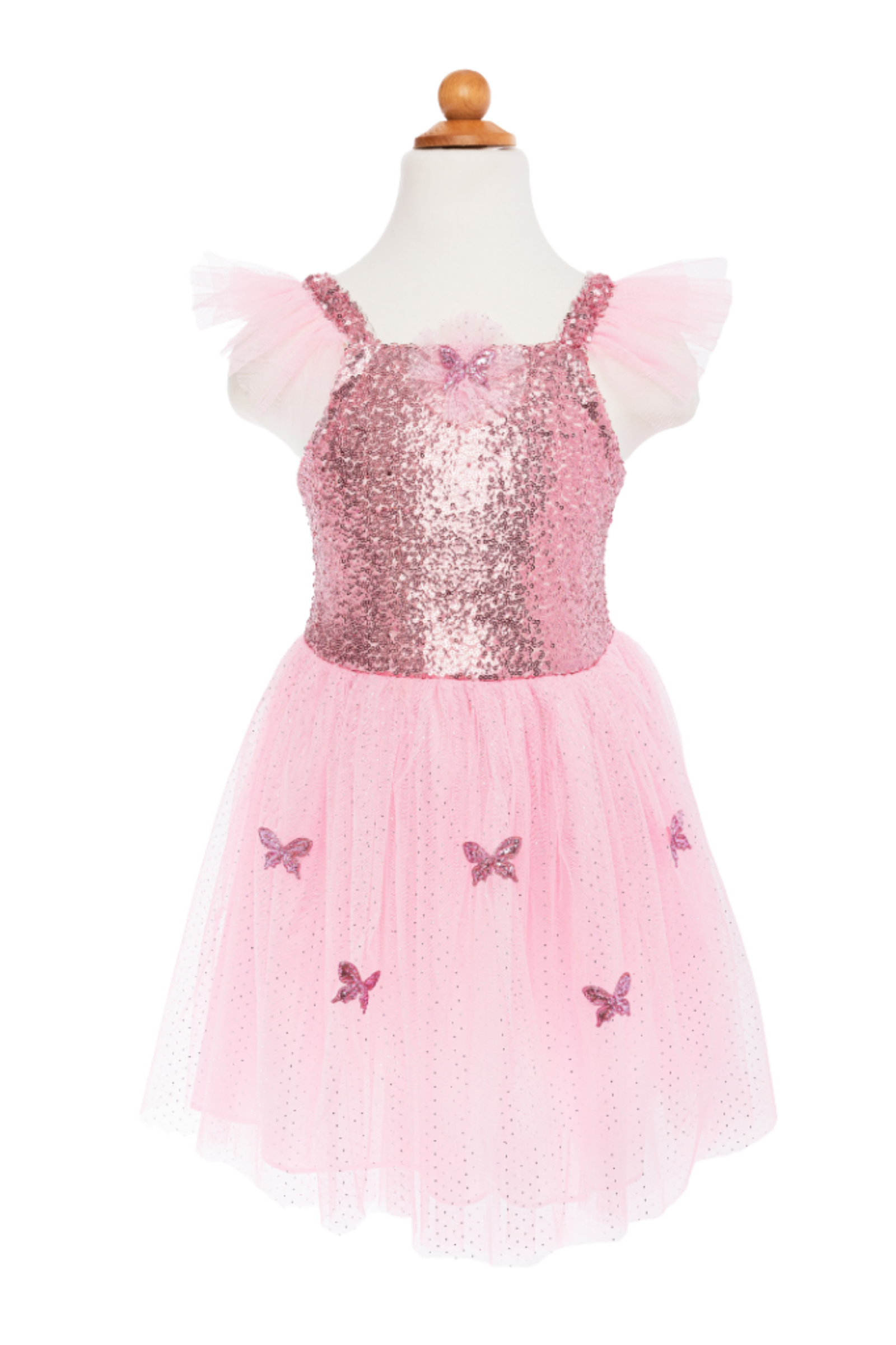 Gold Butterfly Dress with Fairy Wings
