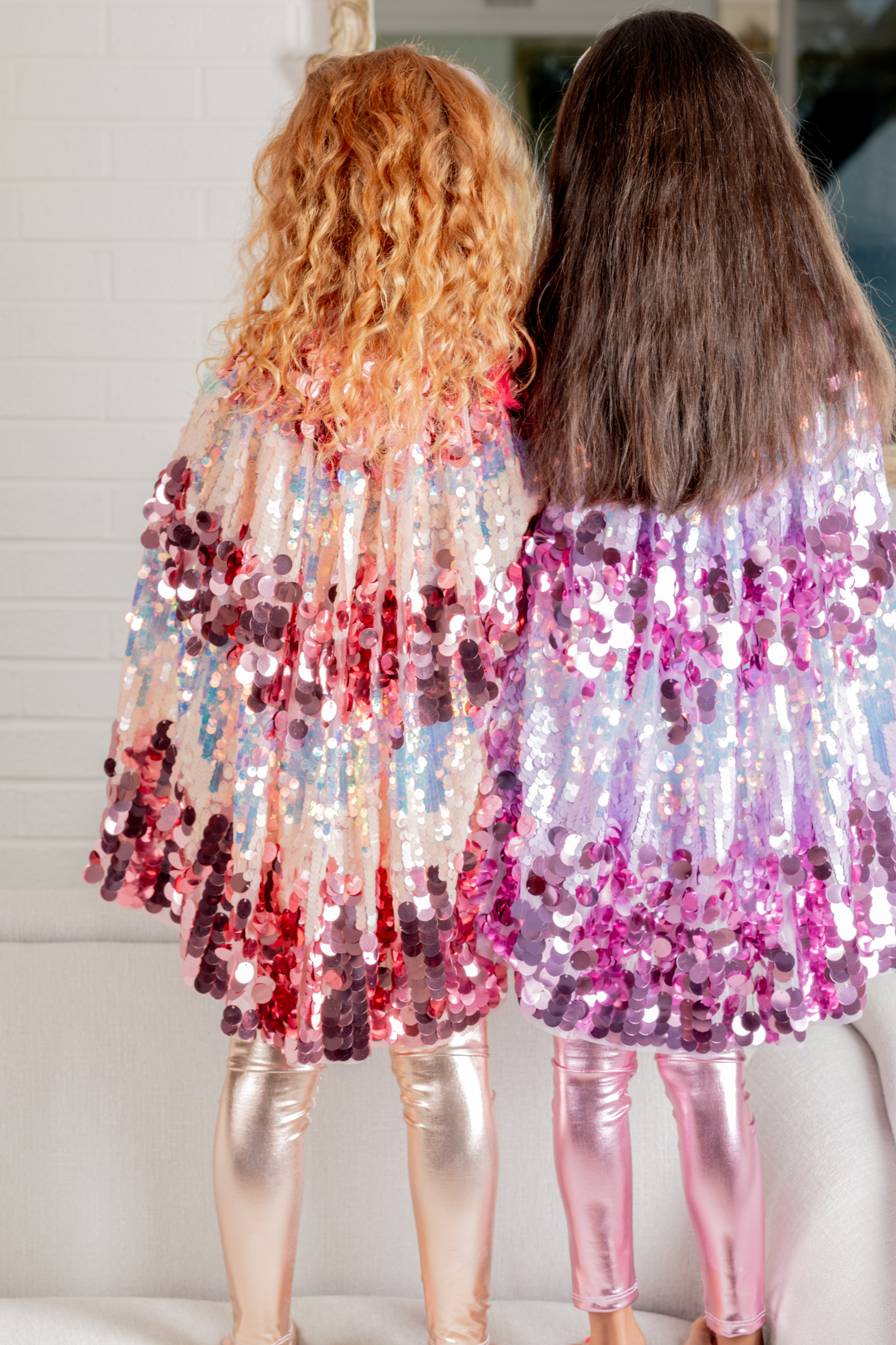 The 5th Avenue Paillette Cape