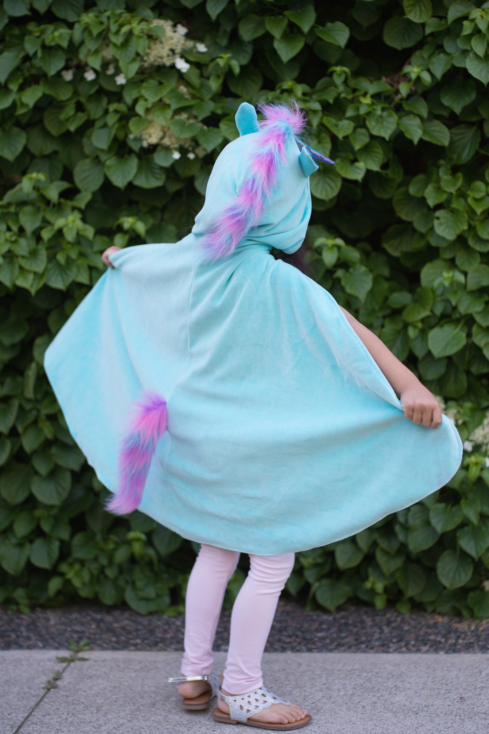 Reversible Unicorn Dragon Cape