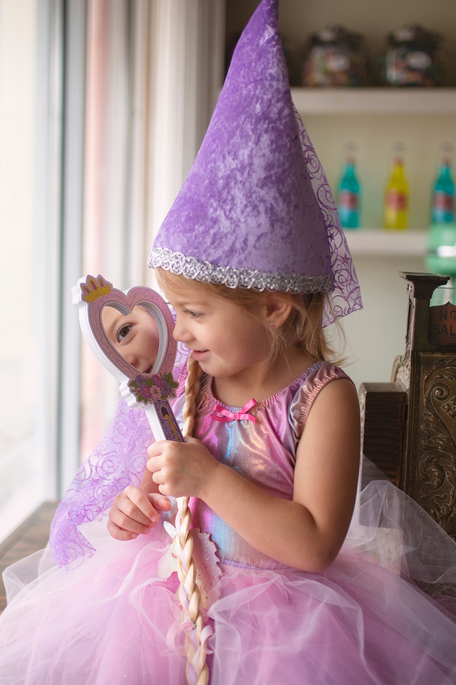 Lilac Rapunzel Hat