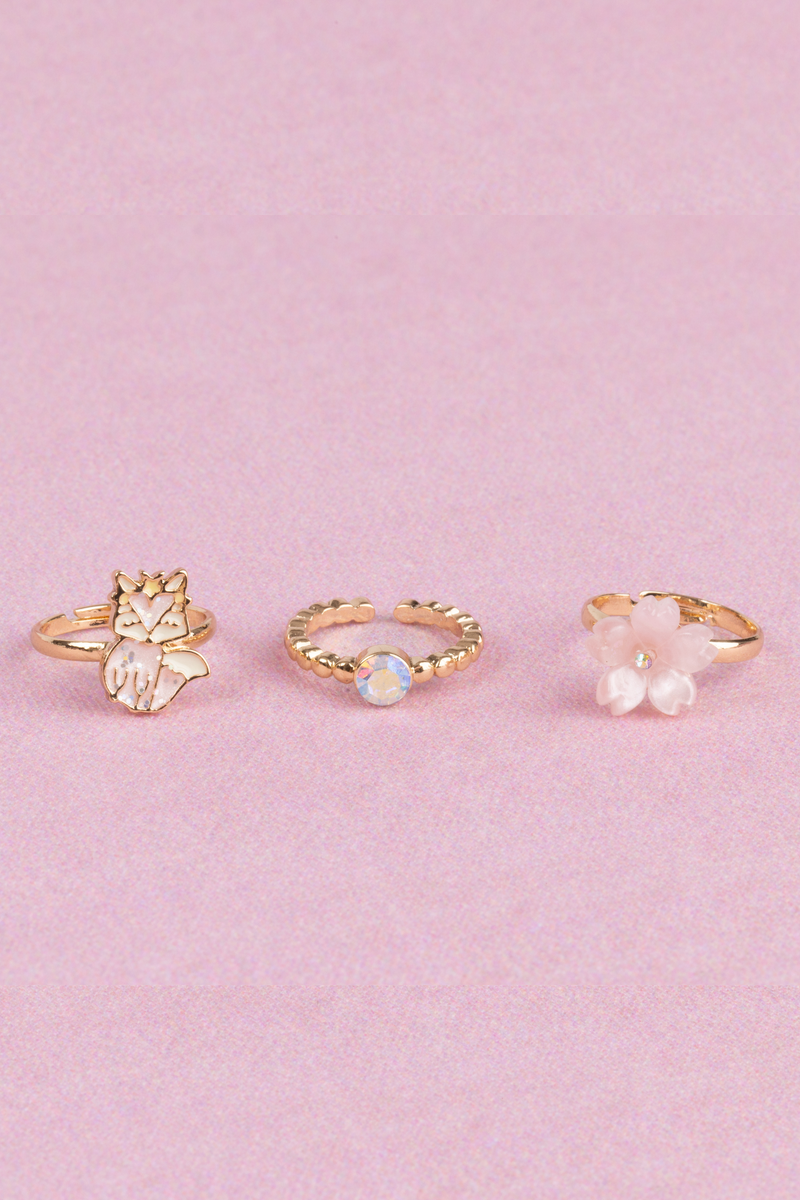 Boutique Foxy Floral Rings
