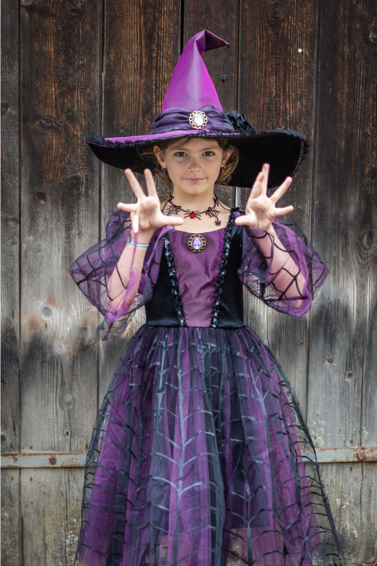Great Pretenders Amethyst the Spider Witch with Hat