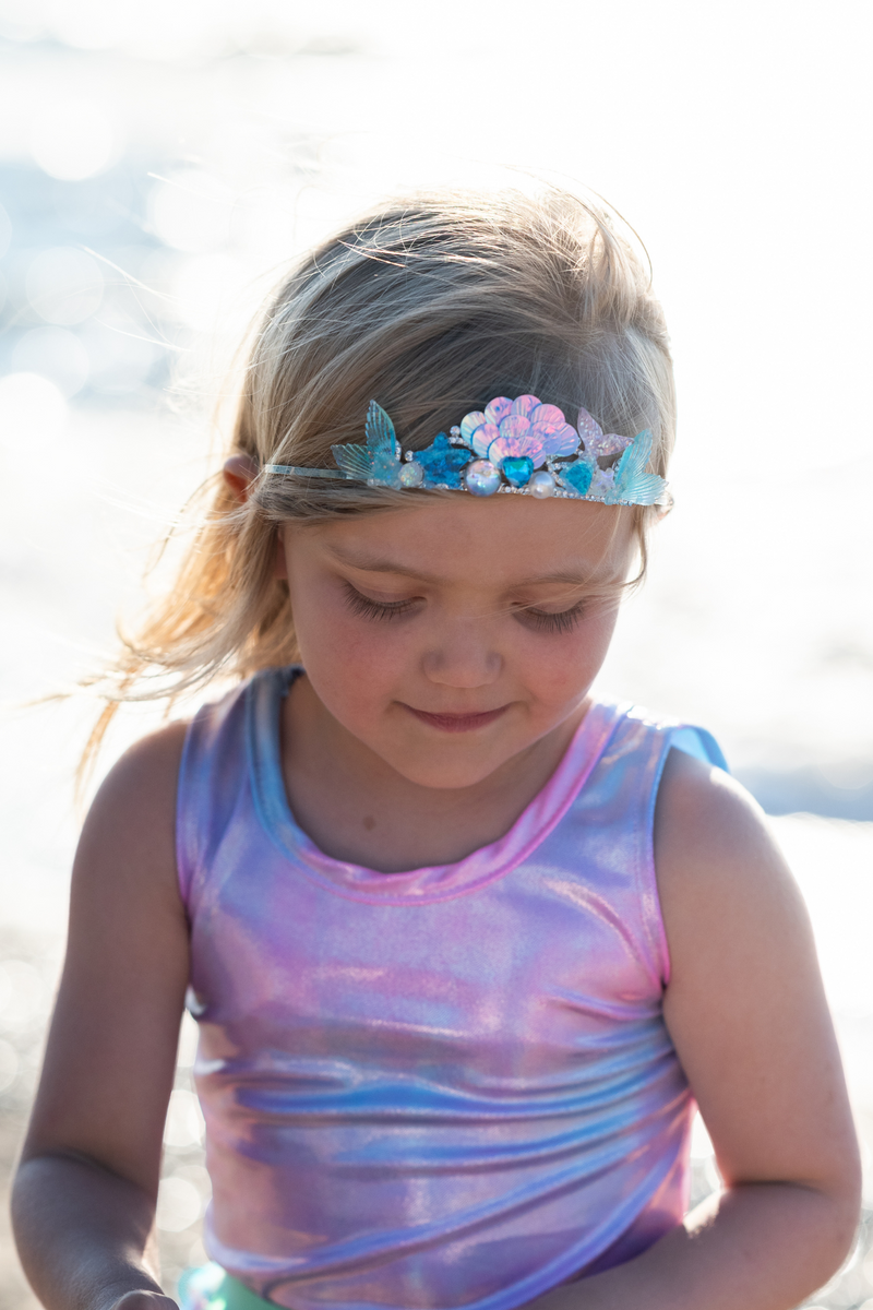 Boutique Ocean Jewel Tiaras, 2pcs Assorted