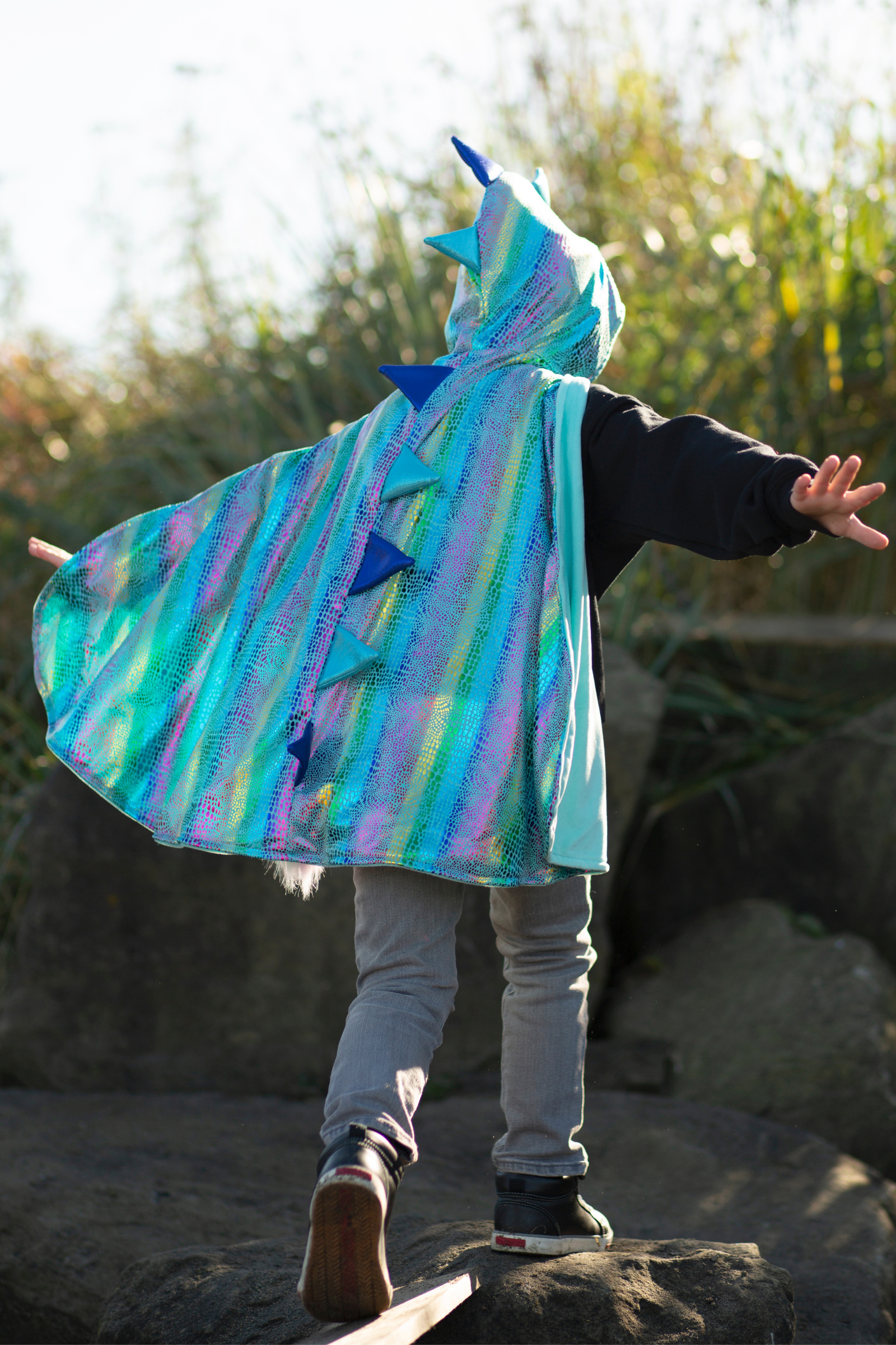 Reversible Unicorn Dragon Cape