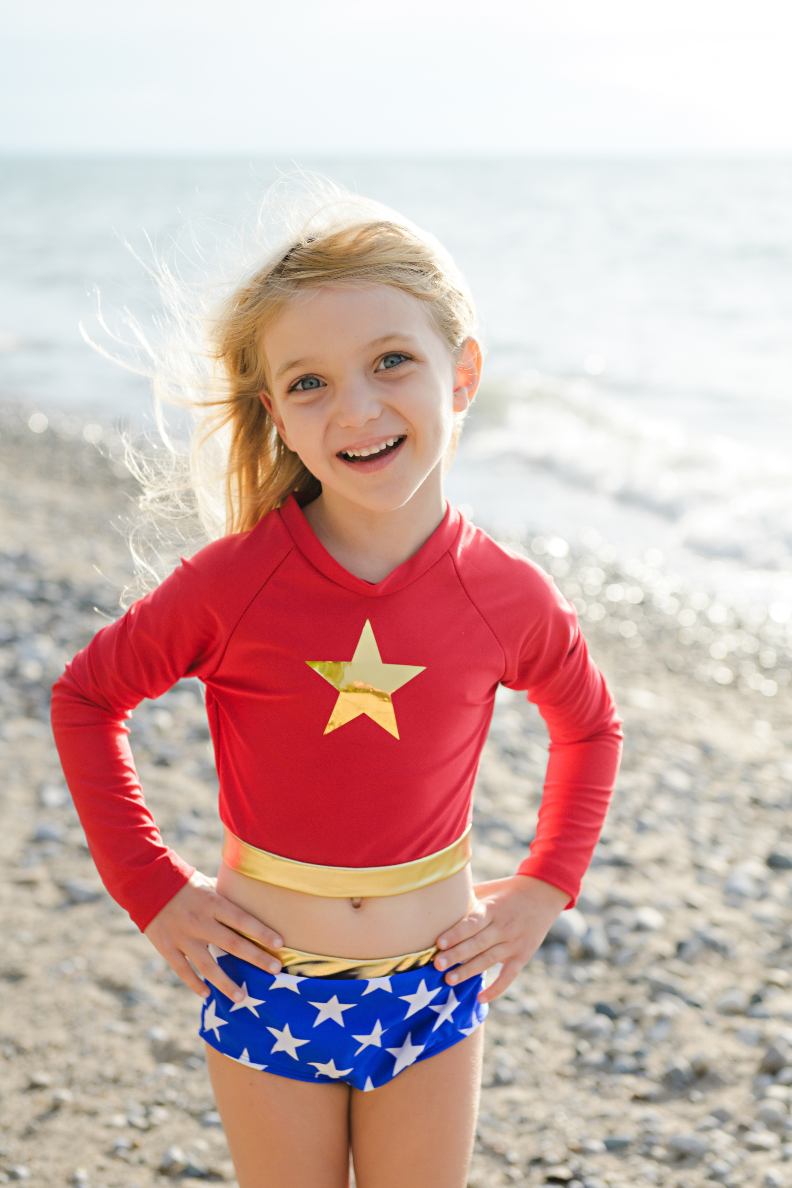 Swimsuit girl Wonder Girl Swimsuit