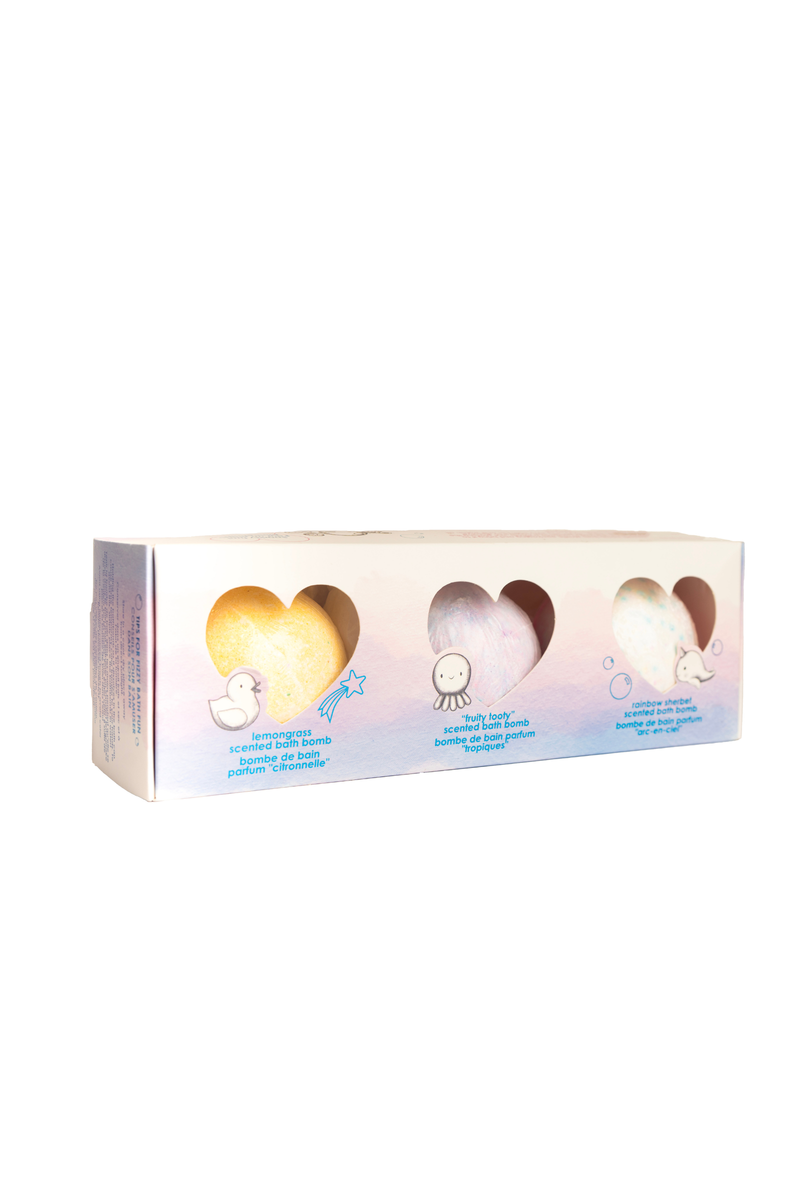 Once Upon a Bathtime Bath Bomb Box Set, with Surprise Squishie Inside