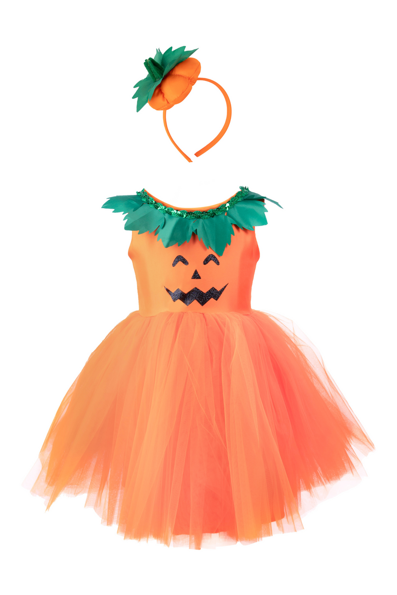pumpkin princess dress Child's Pumpkin Princess Costume, Girl's, Size: Small (4-6), Orange