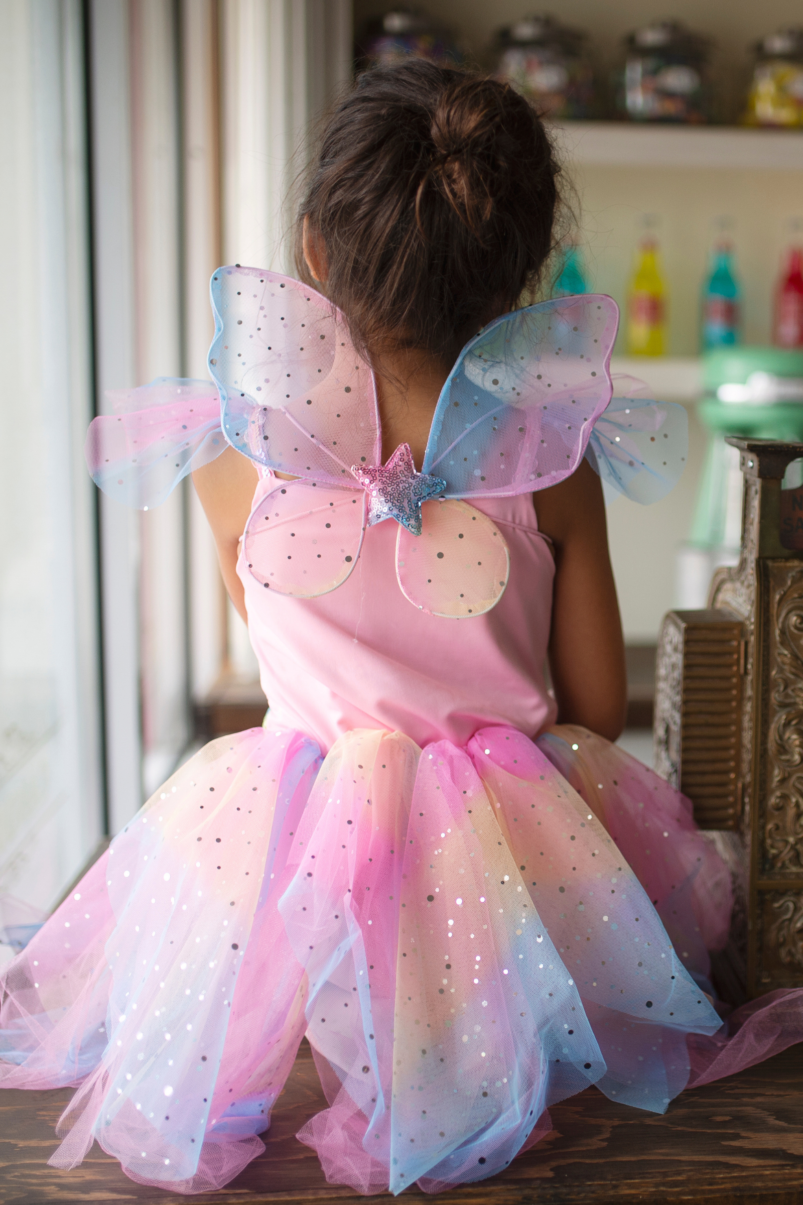 2 Piece Woodland Fairy Costume, Fairyskirt, Fairy Top, Made to