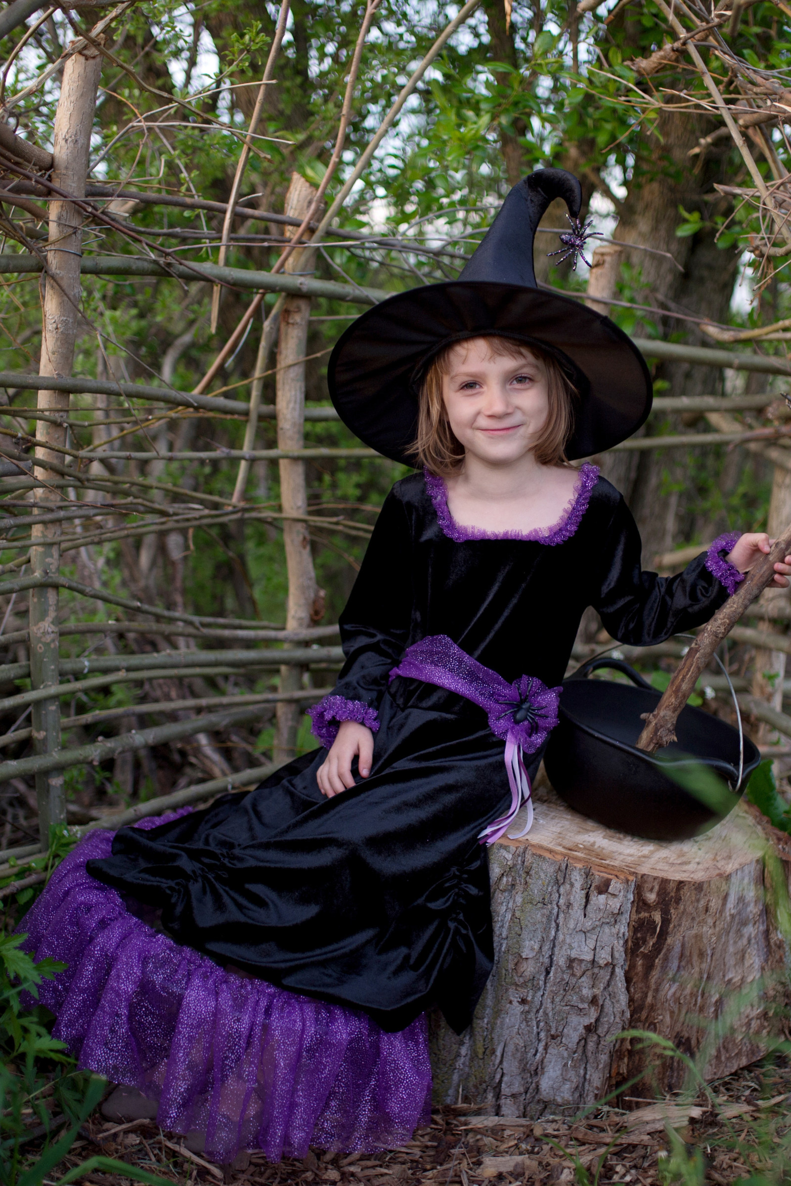 Vera The Velvet Witch Dress & Hat